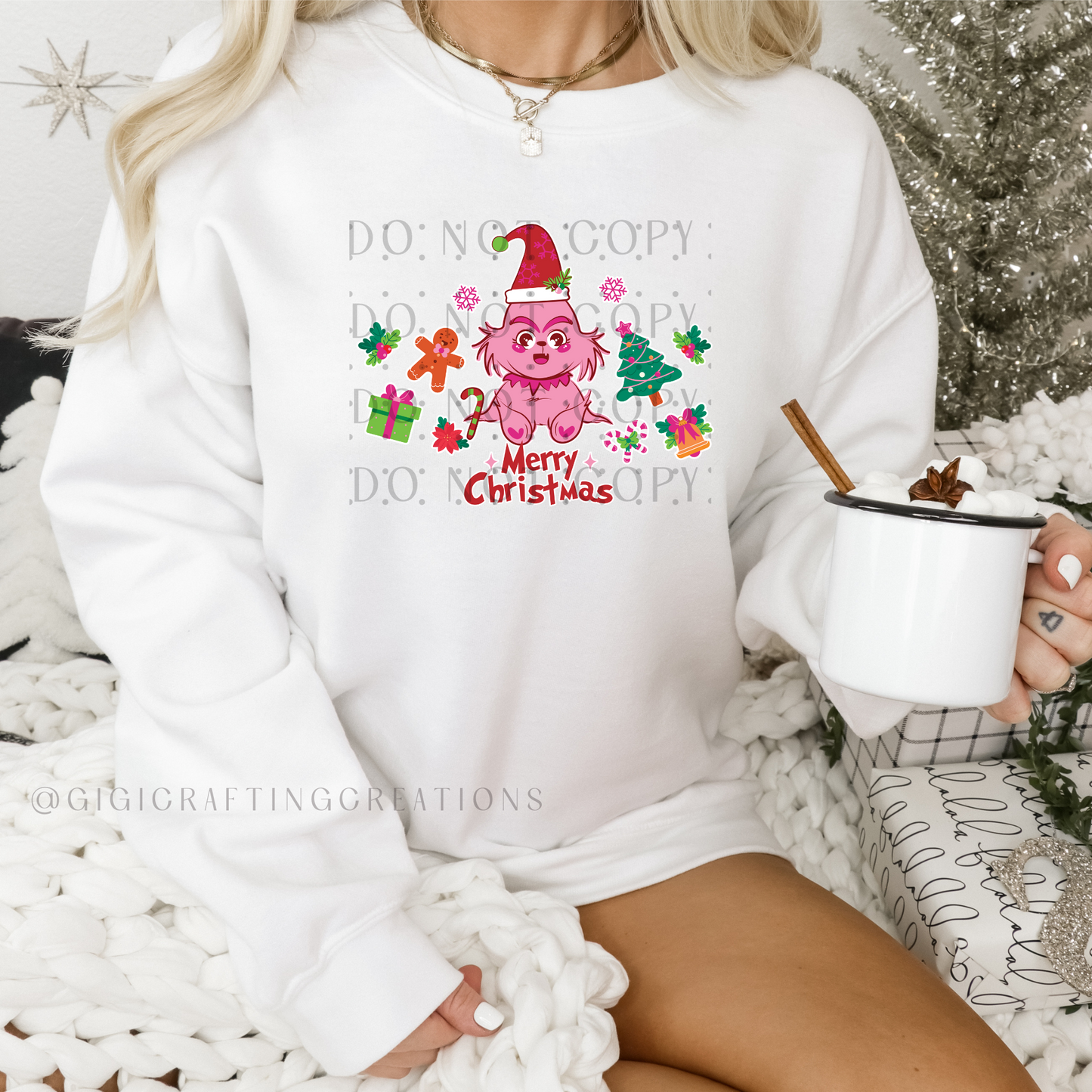 Merry Christmas Baby Grinch Crewneck
