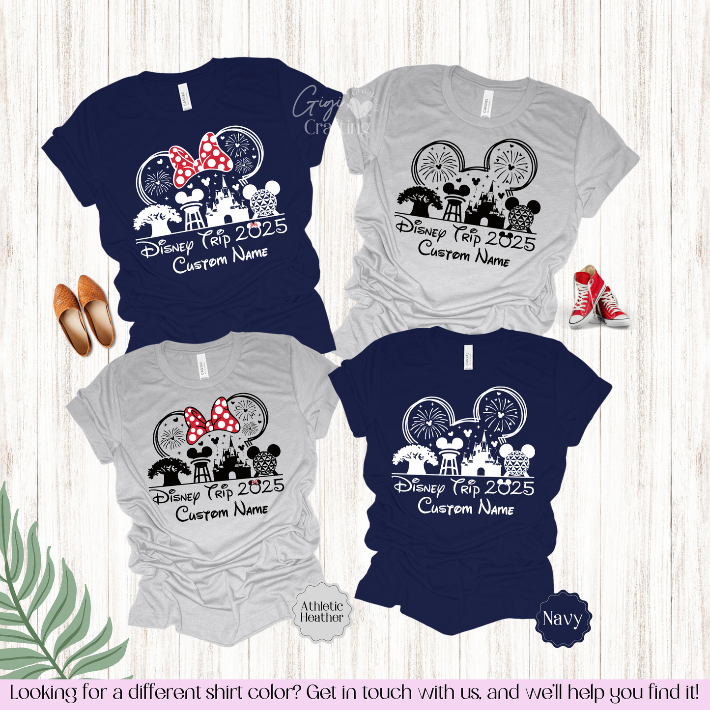 Disney Family Trip 2025 Matching Shirts Unisex