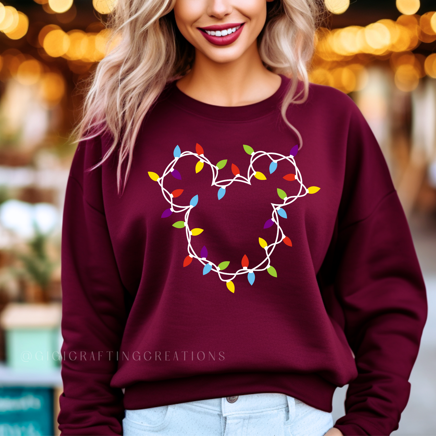 Magical Mouse Lights Crewneck