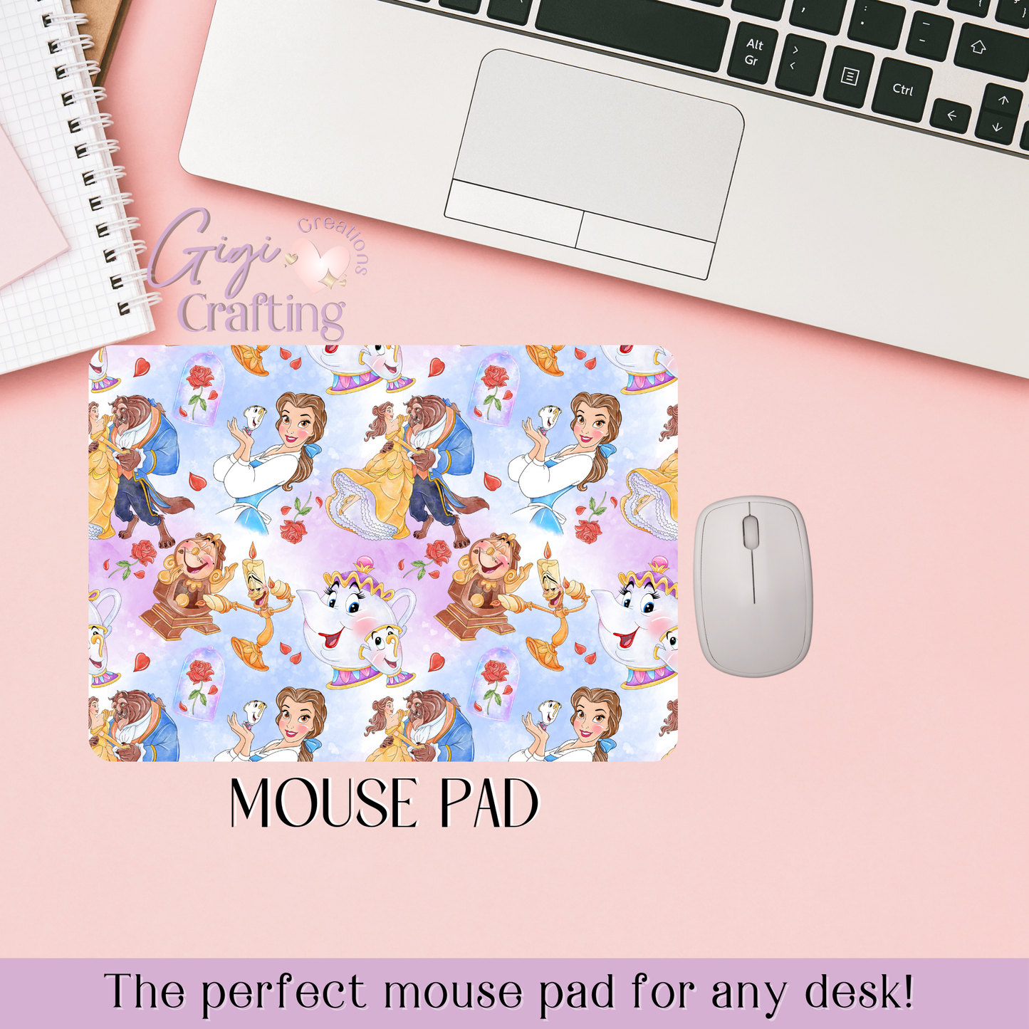 Belle Princess Dancing - Mouse Pad