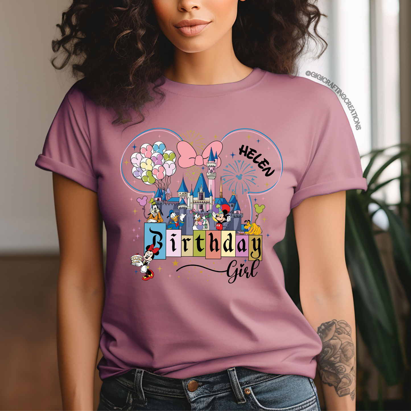 Birthday Girl Squad 2025 Disney Family Trip Matching Shirts Unisex