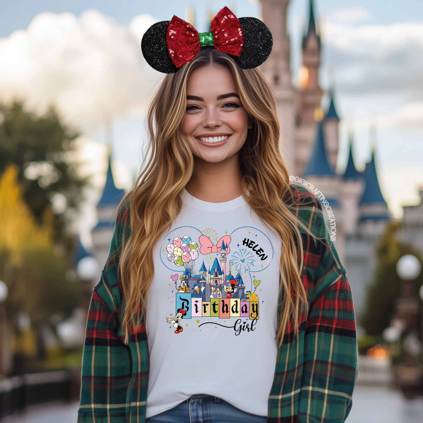 Birthday Girl Squad 2025 Disney Family Trip Matching Shirts Unisex