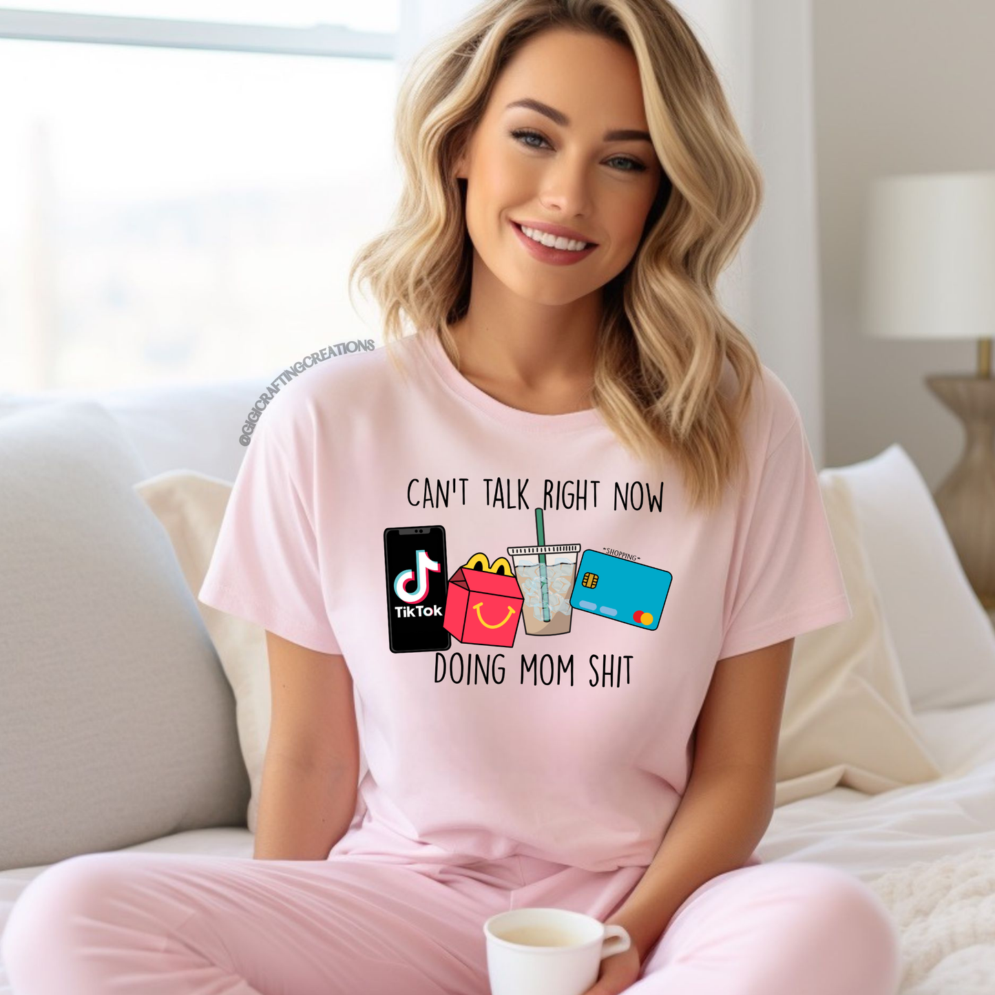 Can't Talk Right Now Relaxed Unisex Tee