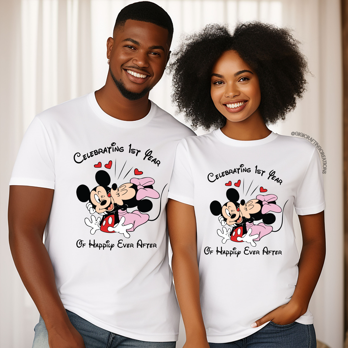 Anniversary Celebration Disney Trip Matching Shirts Unisex