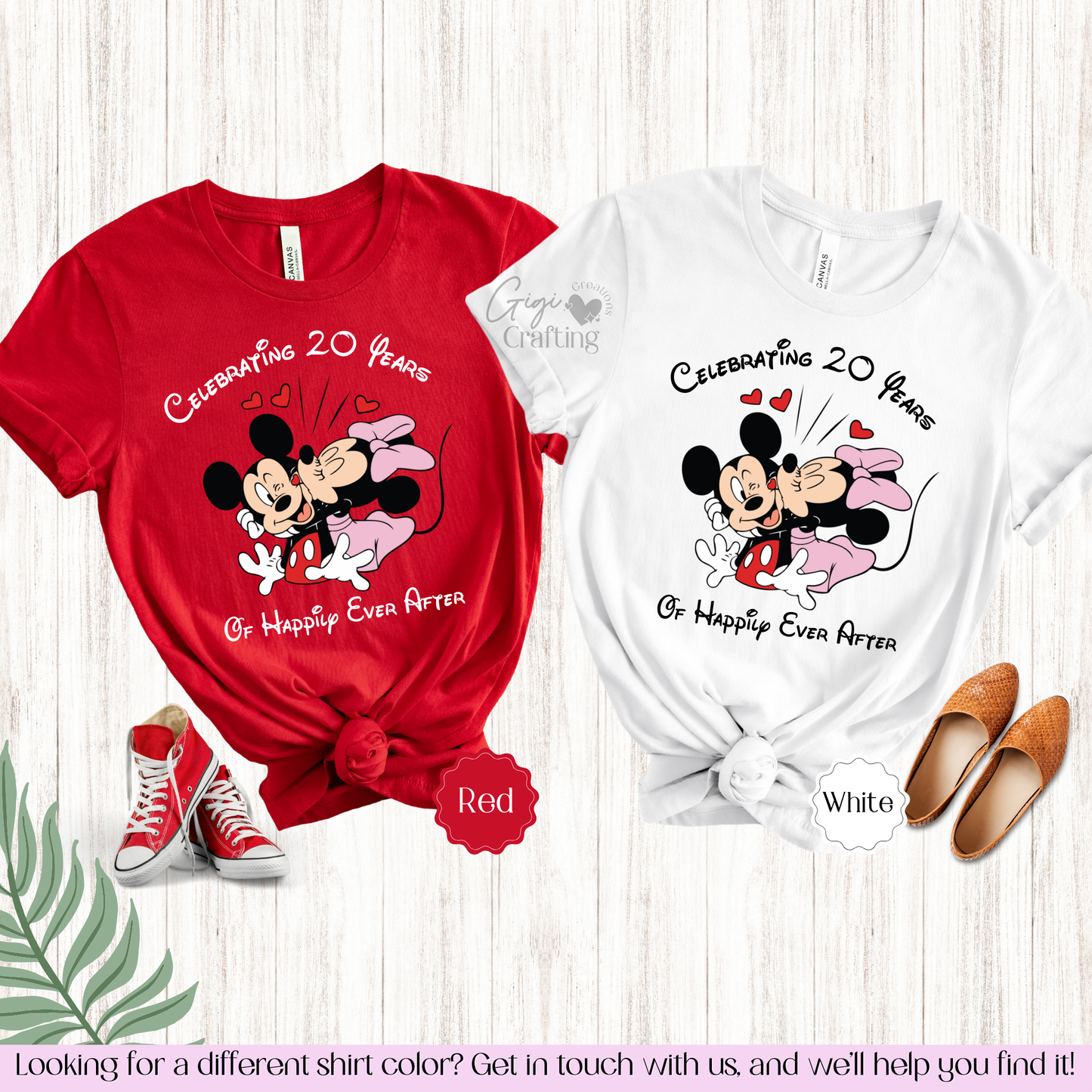 Anniversary Celebration Disney Trip Matching Shirts Unisex