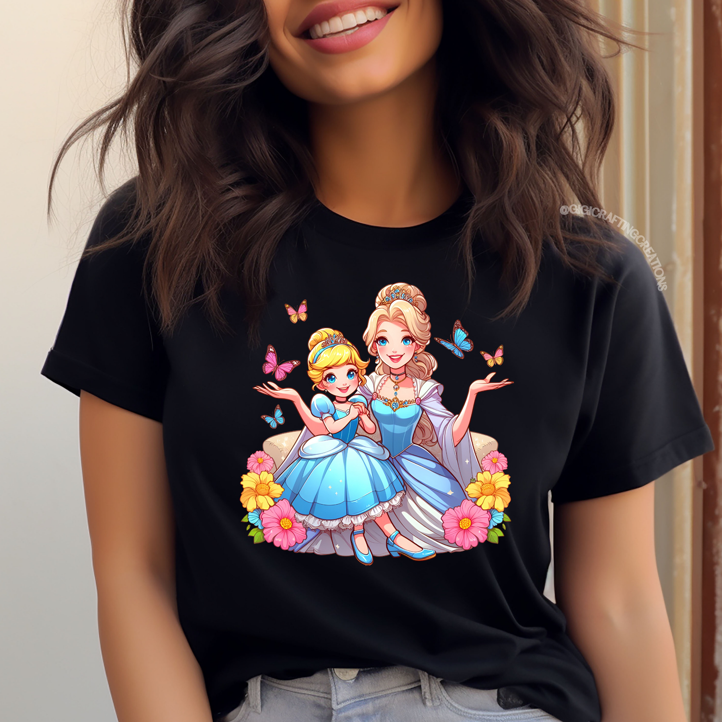 Blonde Princess Mom Relaxed Unisex Tee