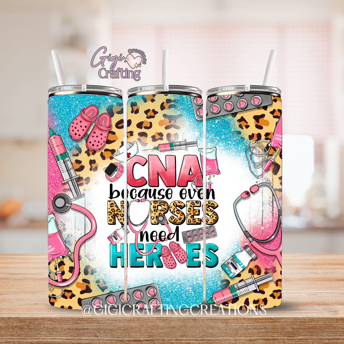 CNA Nurses Need Heroes - 20oz Skinny Tumbler