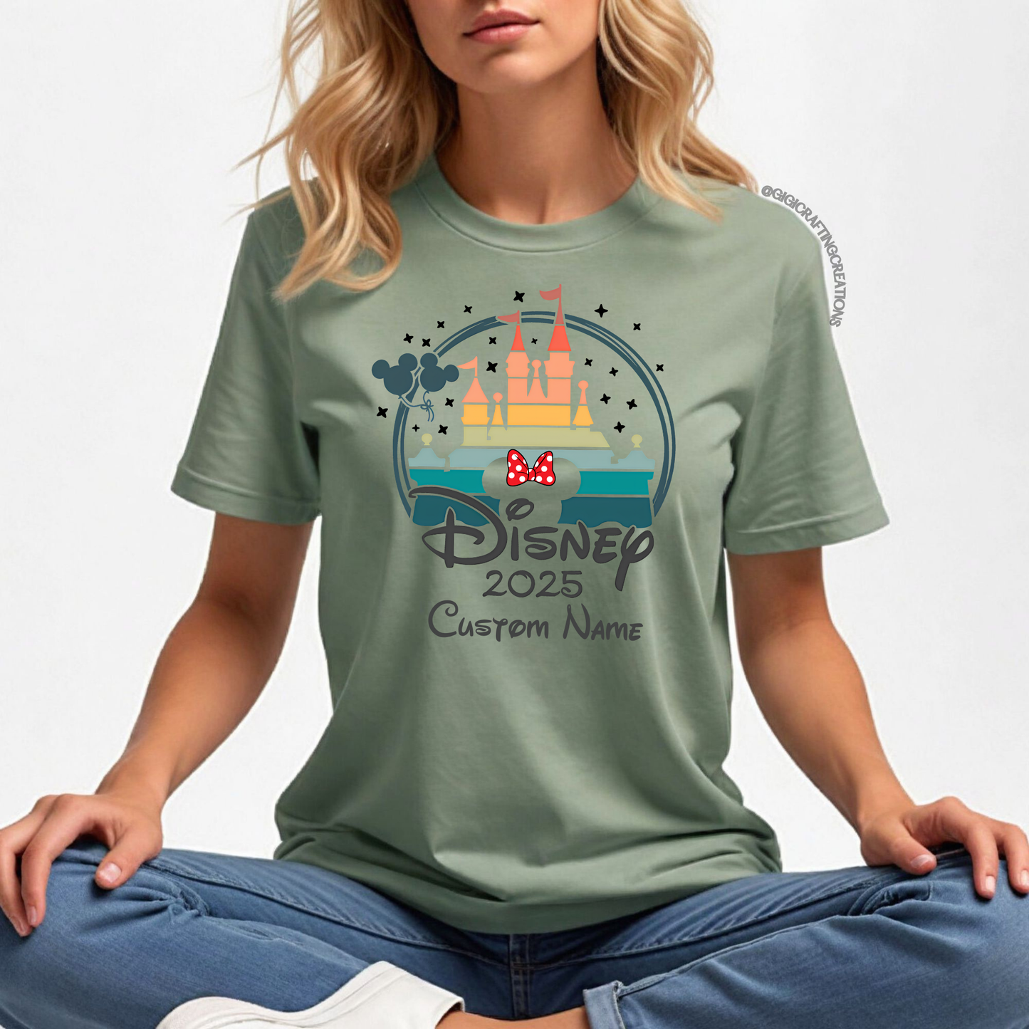 Rainbow Magic Castle Family Vacation Trip 2025 Matching Shirts Unisex