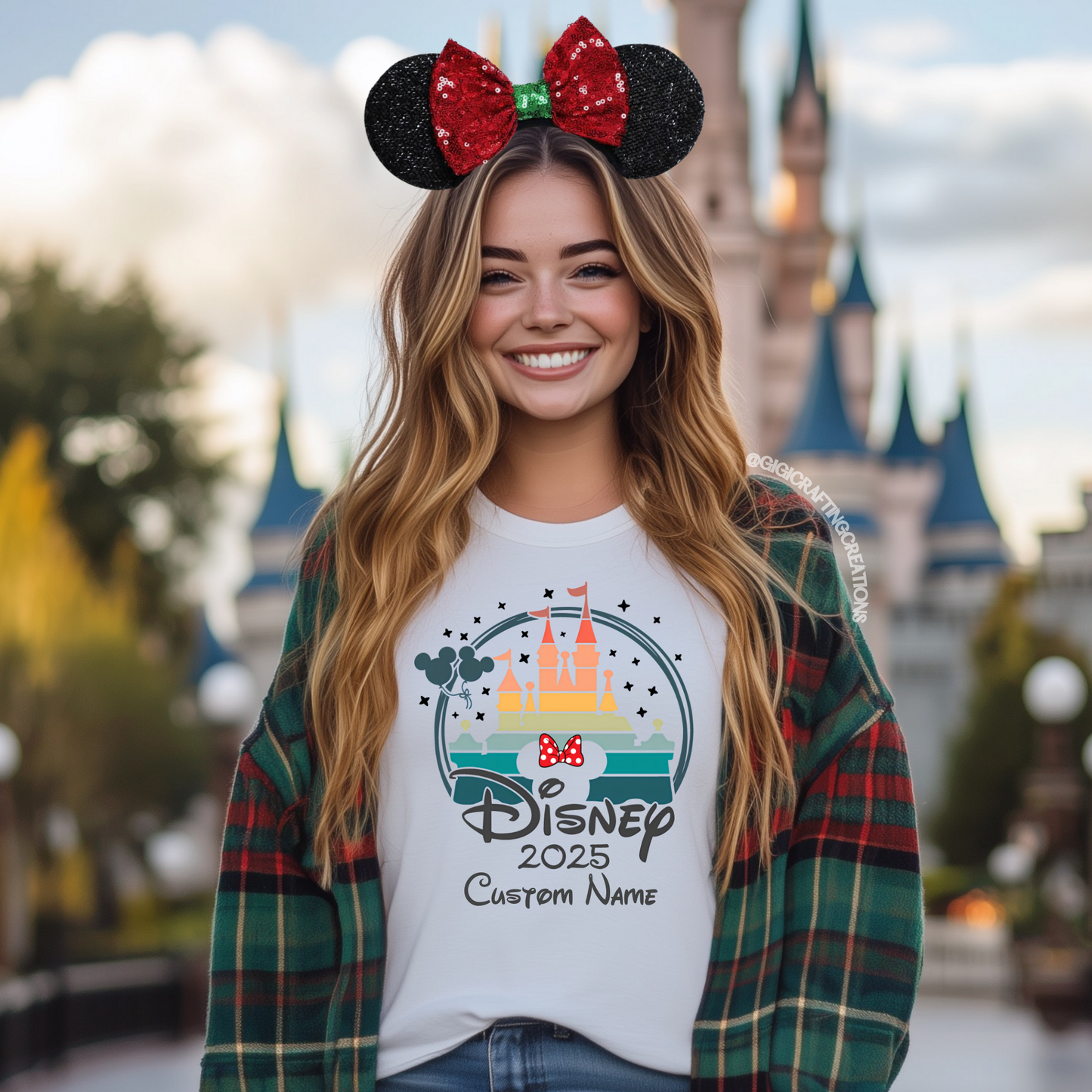 Rainbow Magic Castle Family Vacation Trip 2025 Matching Shirts Unisex