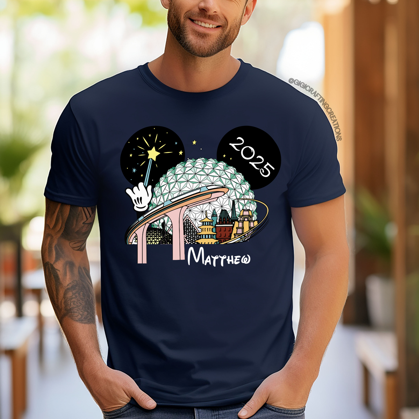 Epcot World Traveler Park 2025 Matching Shirts Unisex