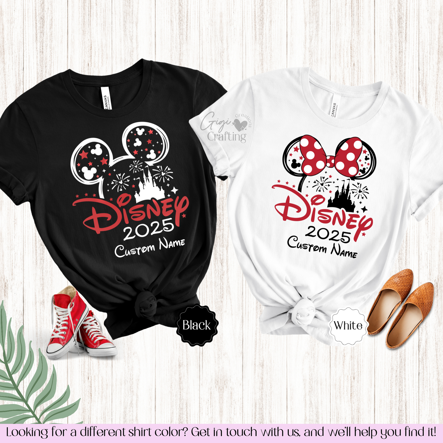Magical Family Vacation Trip 2025 Disney Matching Shirts Unisex