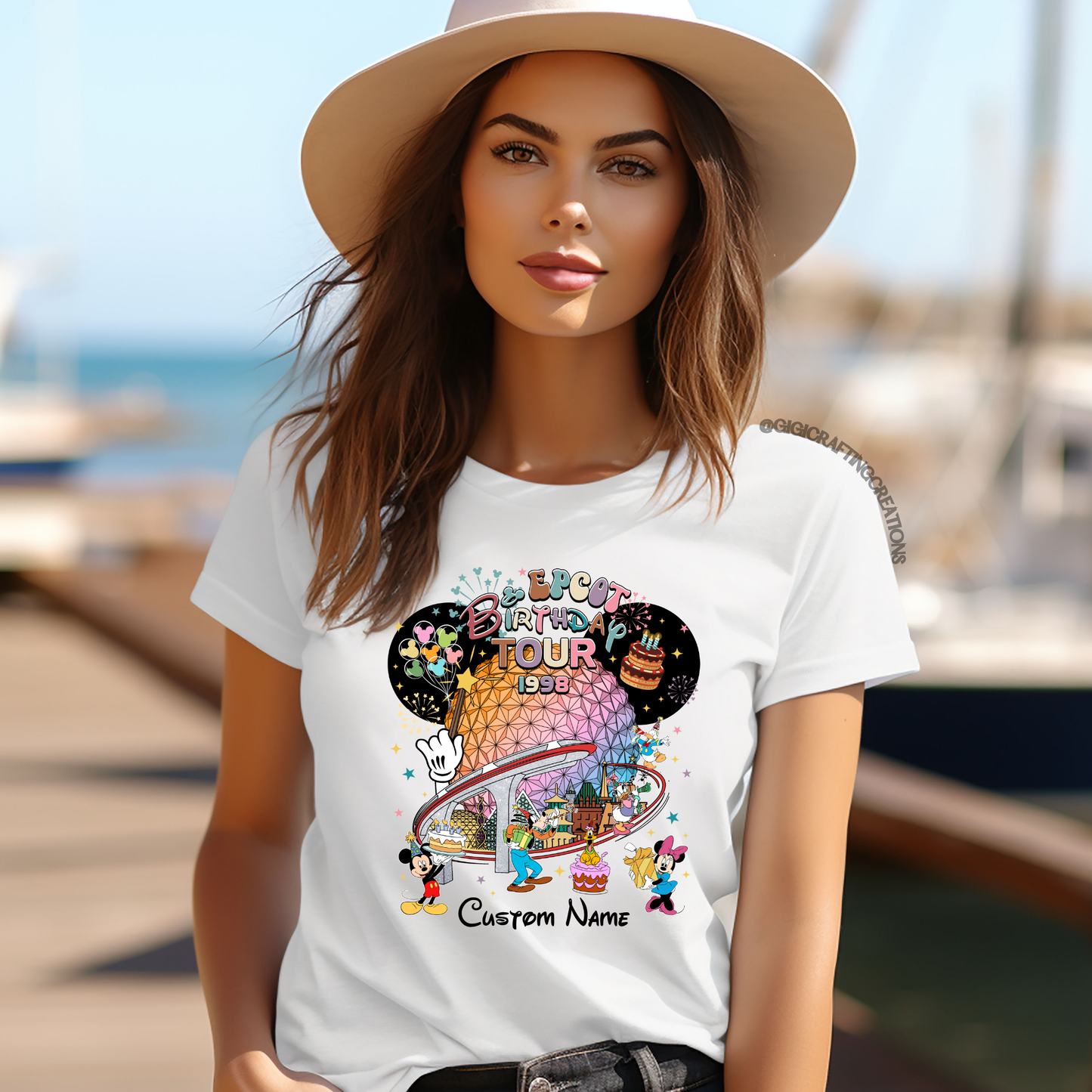 Epcot Birthday Around The World 2025 Matching Shirts Unisex