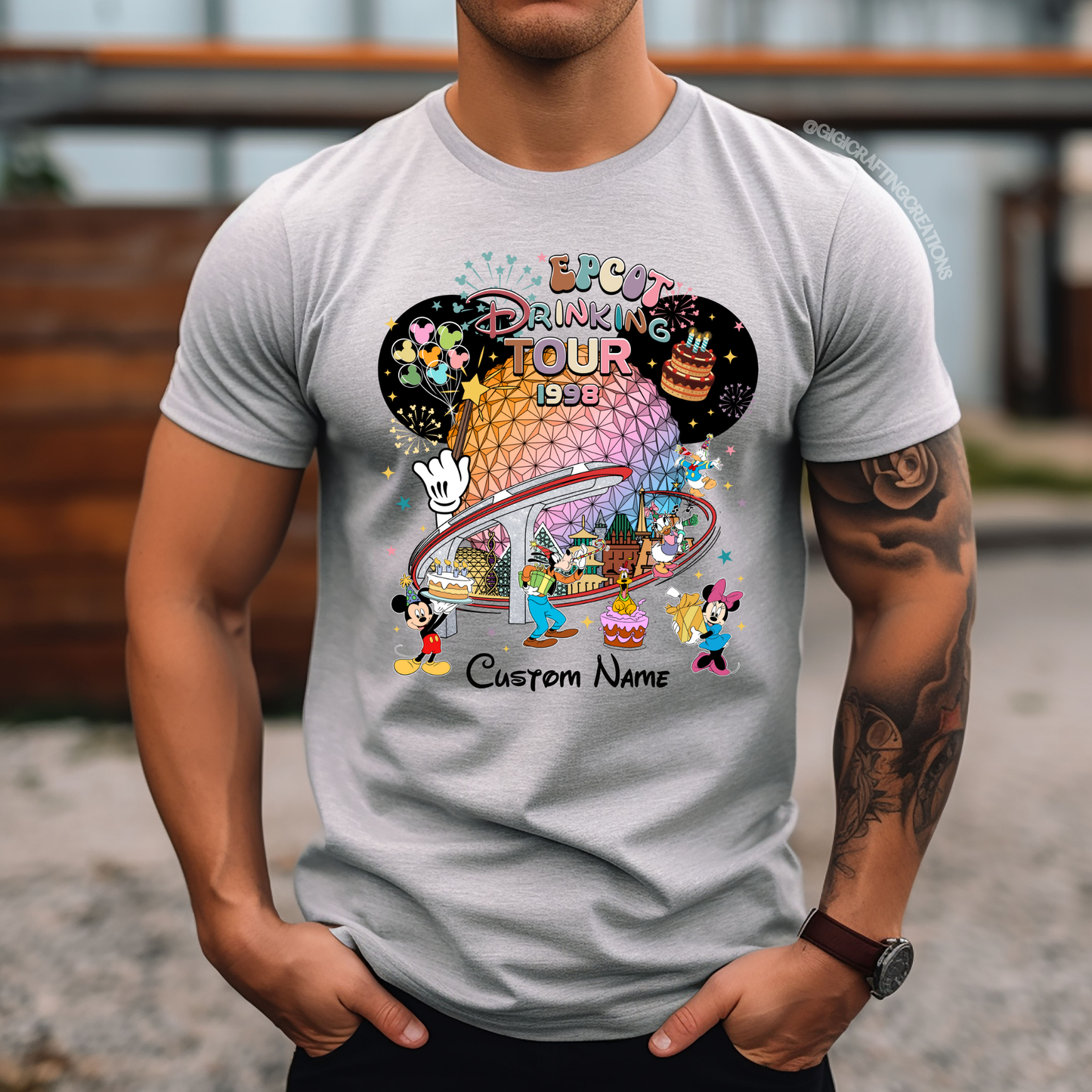 Epcot Drinking Around The World 2025 Matching Shirts Unisex