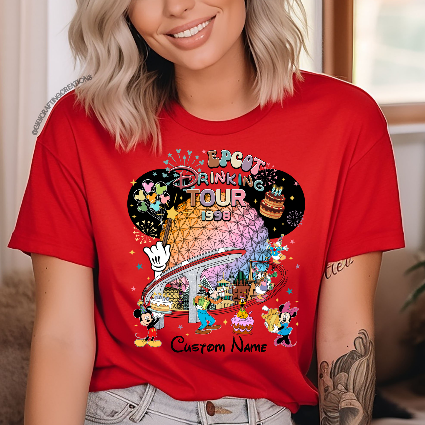 Epcot Drinking Around The World 2025 Matching Shirts Unisex