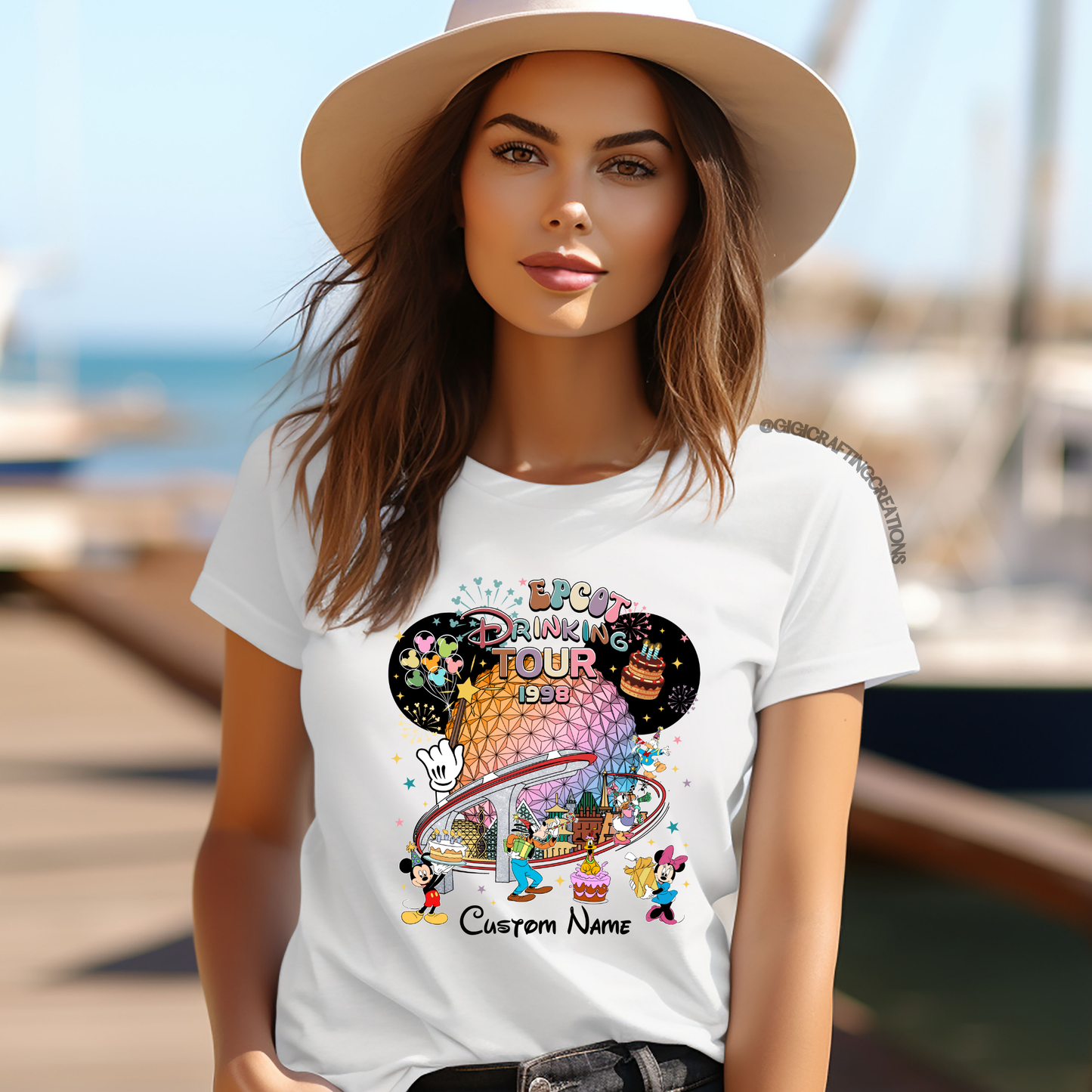 Epcot Drinking Around The World 2025 Matching Shirts Unisex