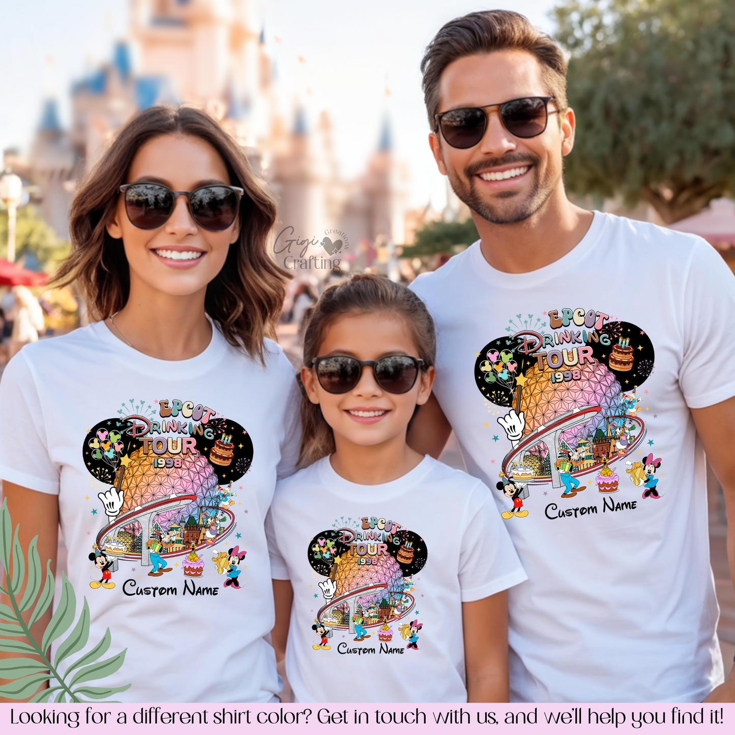 Epcot Drinking Around The World 2025 Matching Shirts Unisex