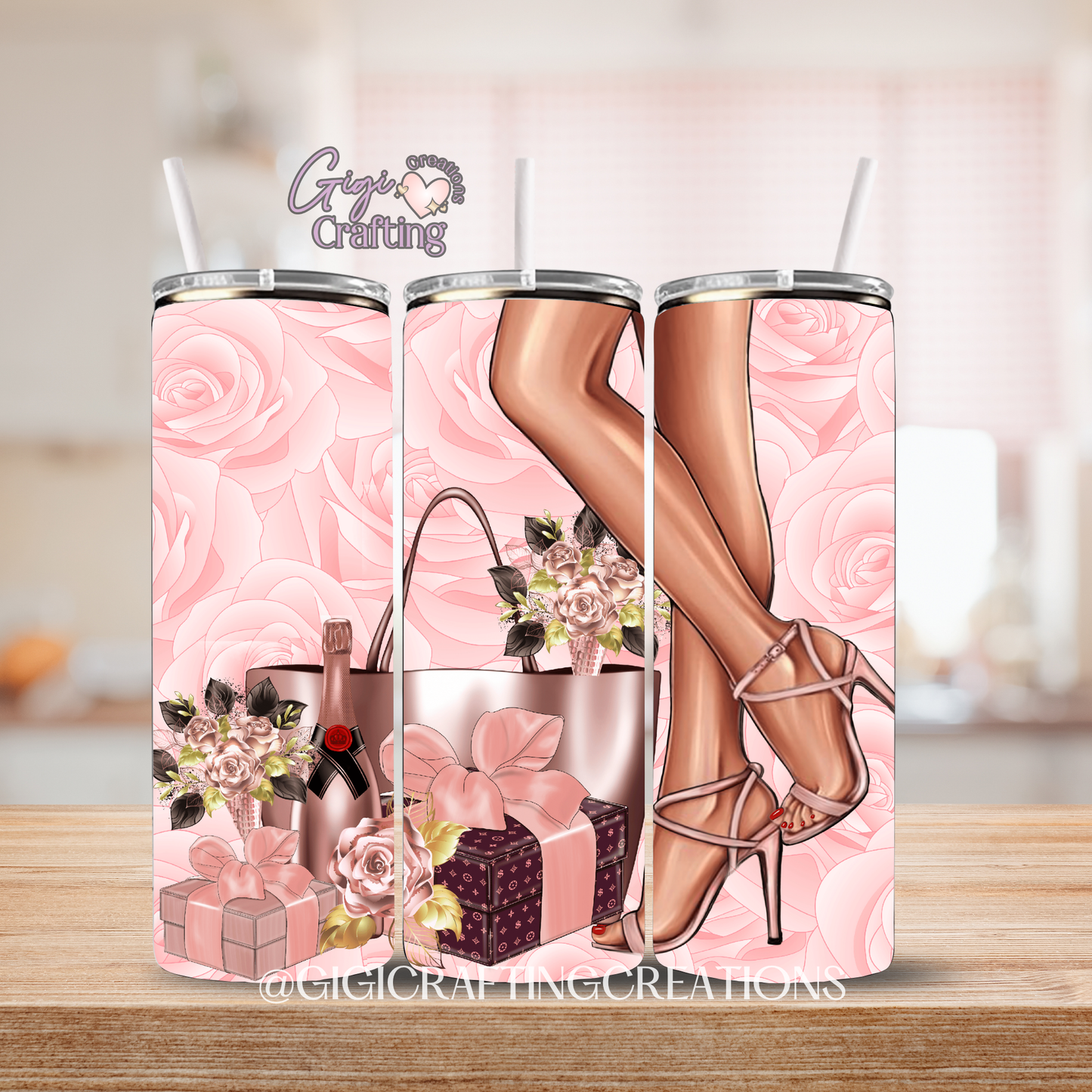 Glam Legs Luxury - 20oz Skinny Tumbler