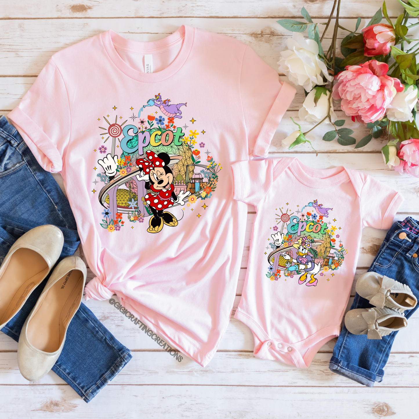 Flower & Garden Festival Disney Epcot Park Matching Shirts Unisex