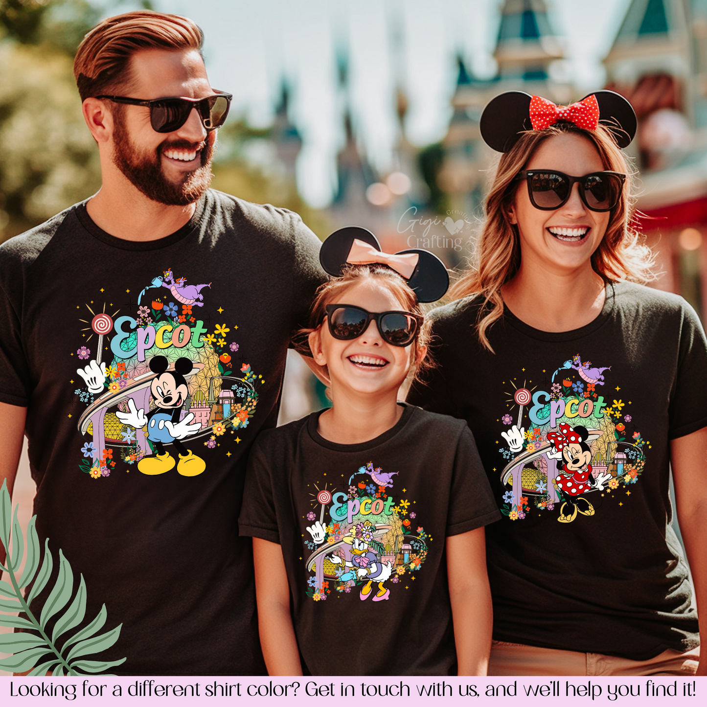 Flower & Garden Festival Disney Epcot Park Matching Shirts Unisex