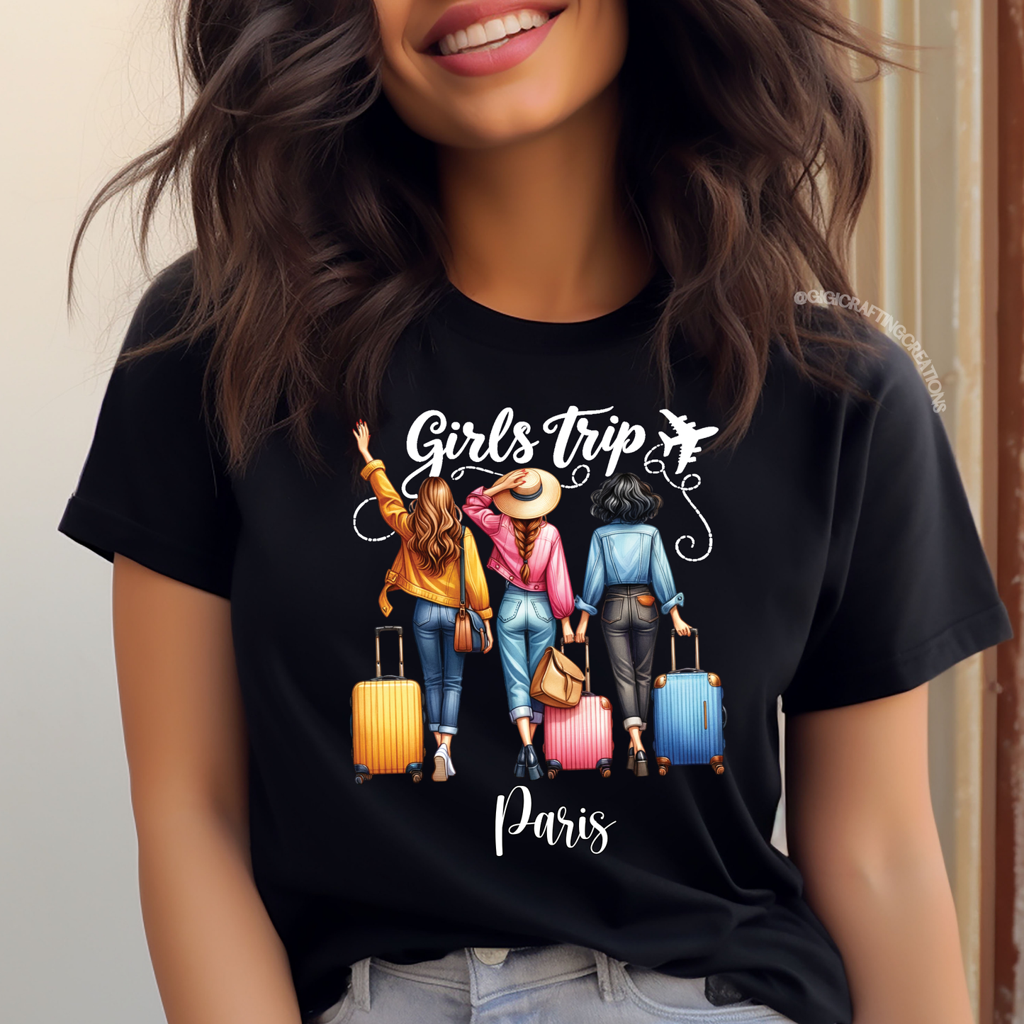 Girls Trip Holidays Besties Matching Shirts Unisex