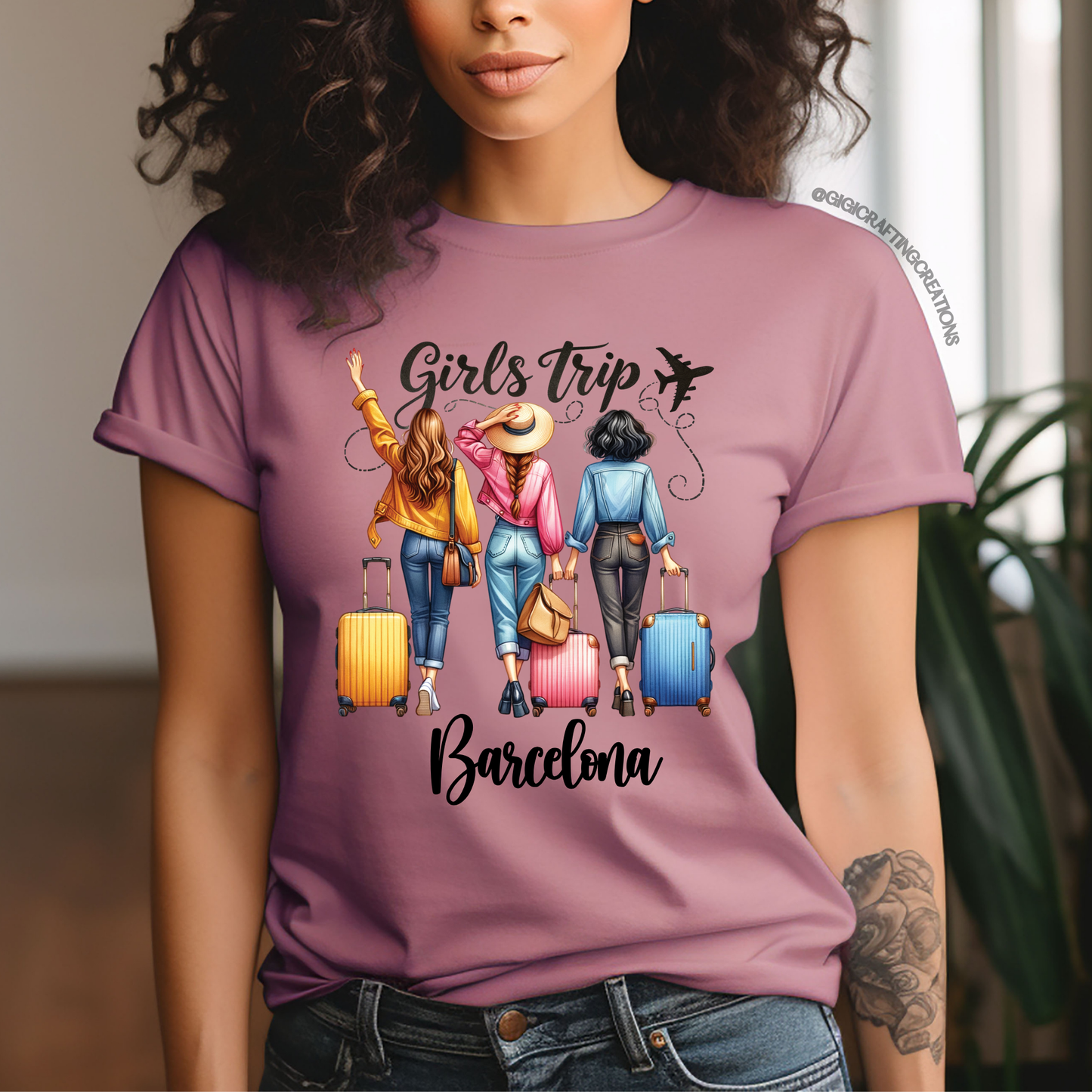 Girls Trip Holidays Besties Matching Shirts Unisex