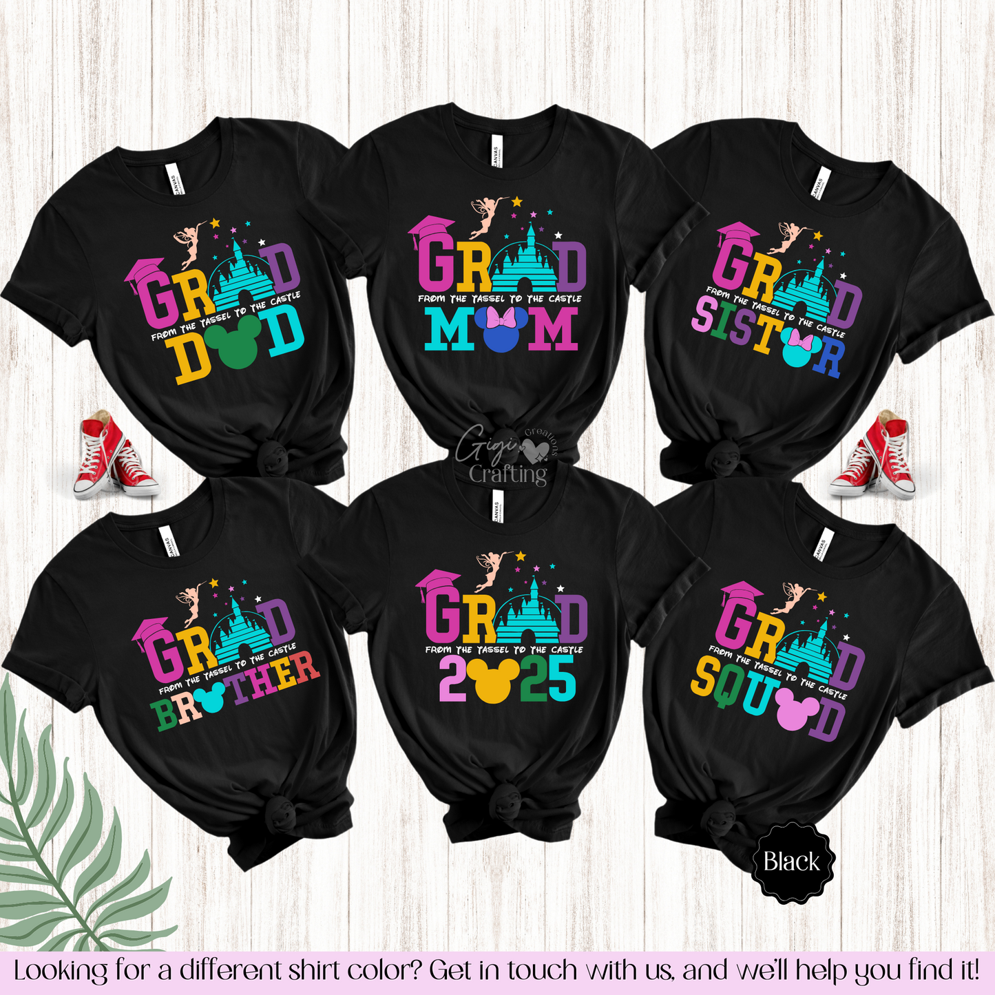 Graduation Castle Family Trip 2025 Matching Shirts Unisex