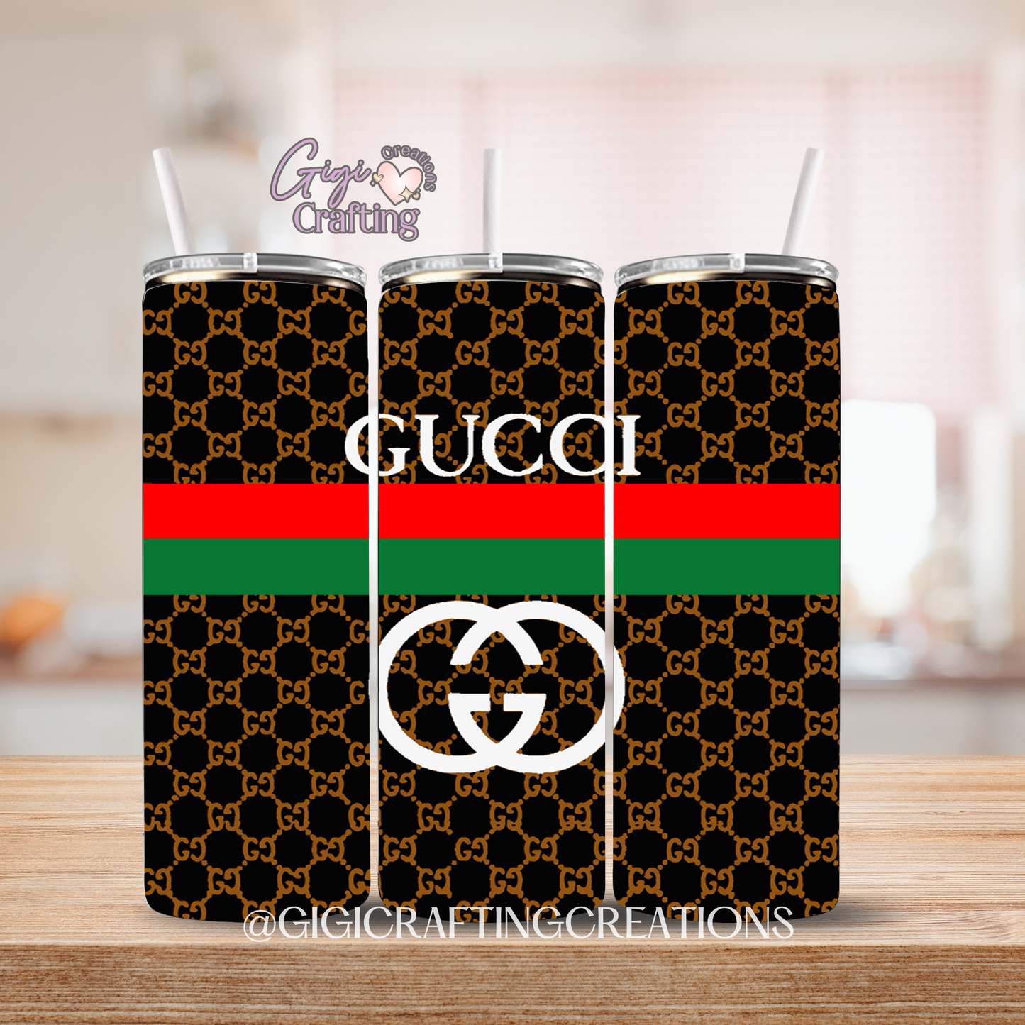 Fashion Designer Red & Green - 20oz Skinny Tumbler