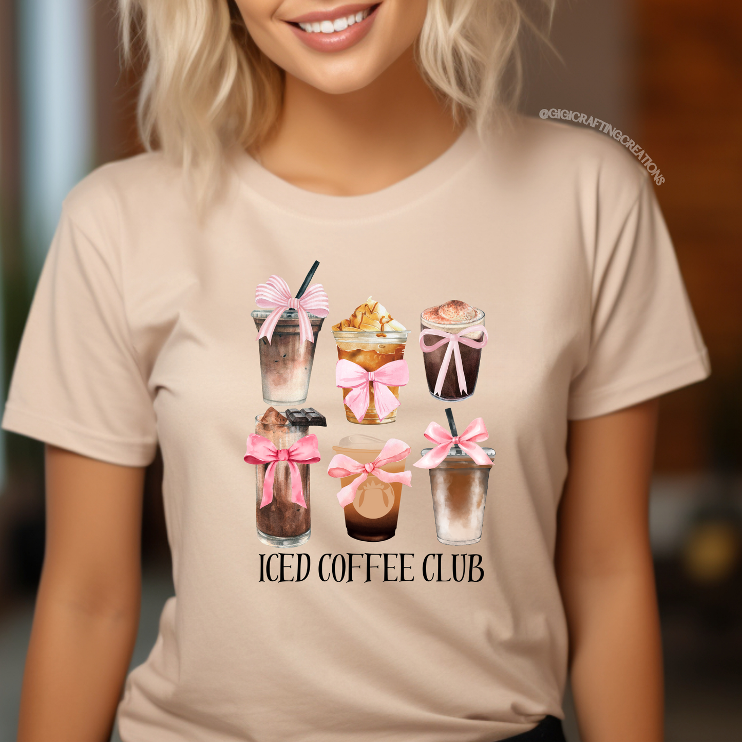 Iced Coffee Club Relaxed Unisex Tee