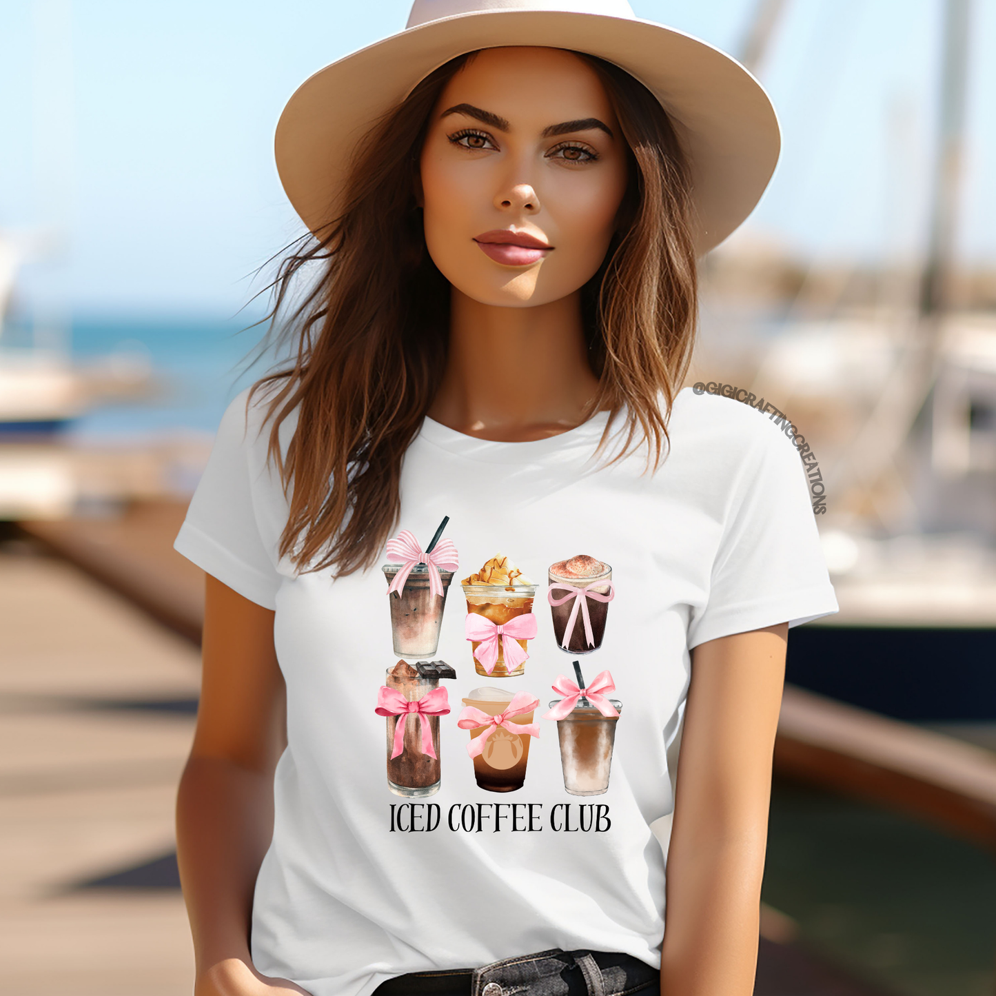 Iced Coffee Club Relaxed Unisex Tee