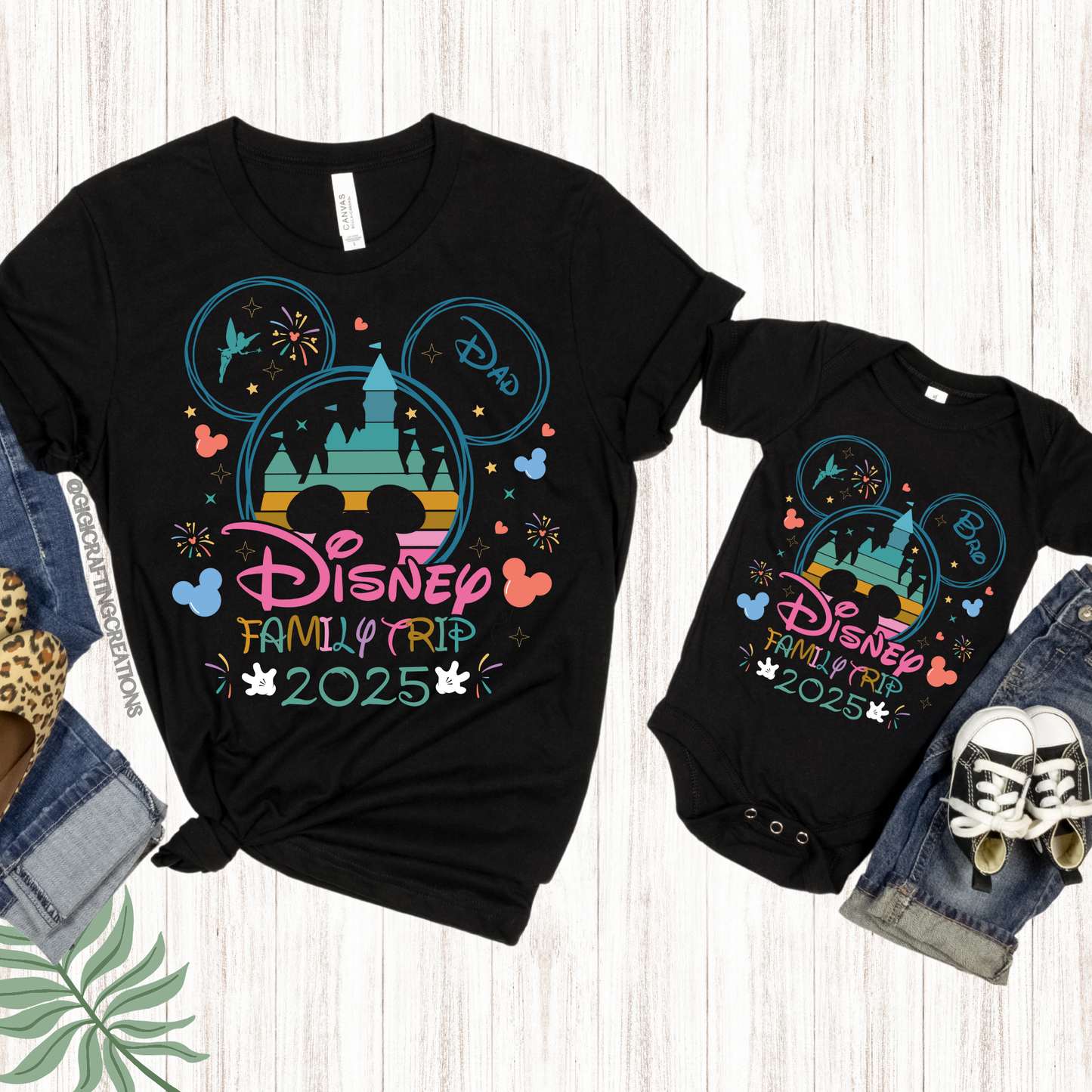 Magical Disney Family Trip 2025 Matching Shirts Unisex