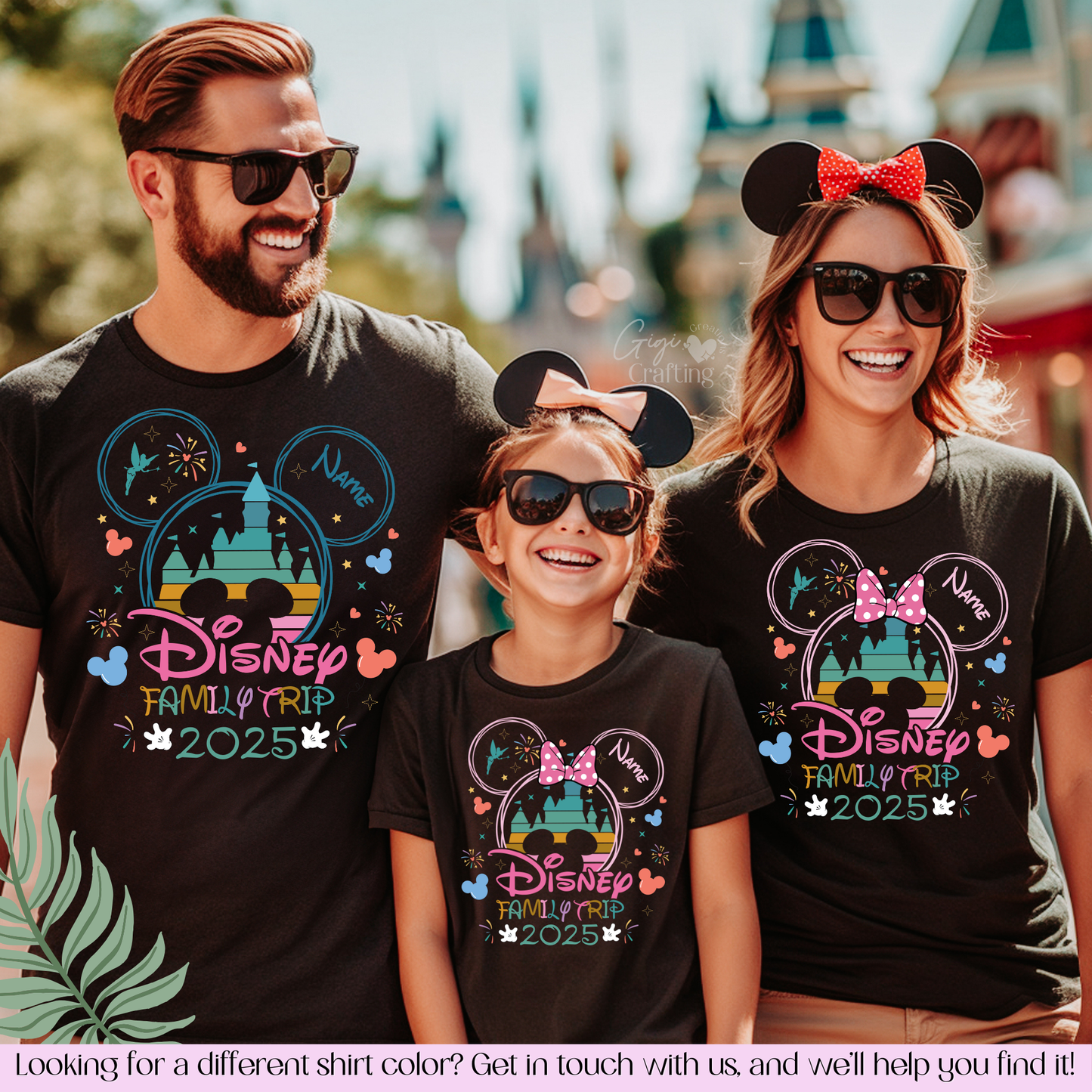 Magical Disney Family Trip 2025 Matching Shirts Unisex