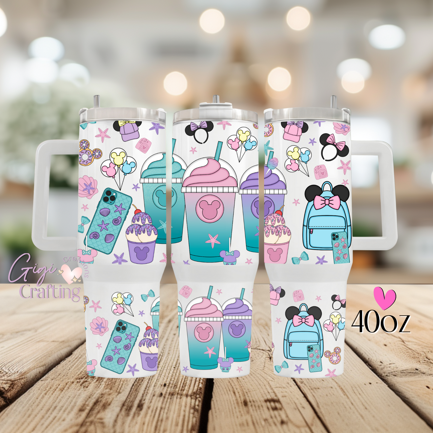 Magic Iced Coffee Theme Park - 40oz Tumbler