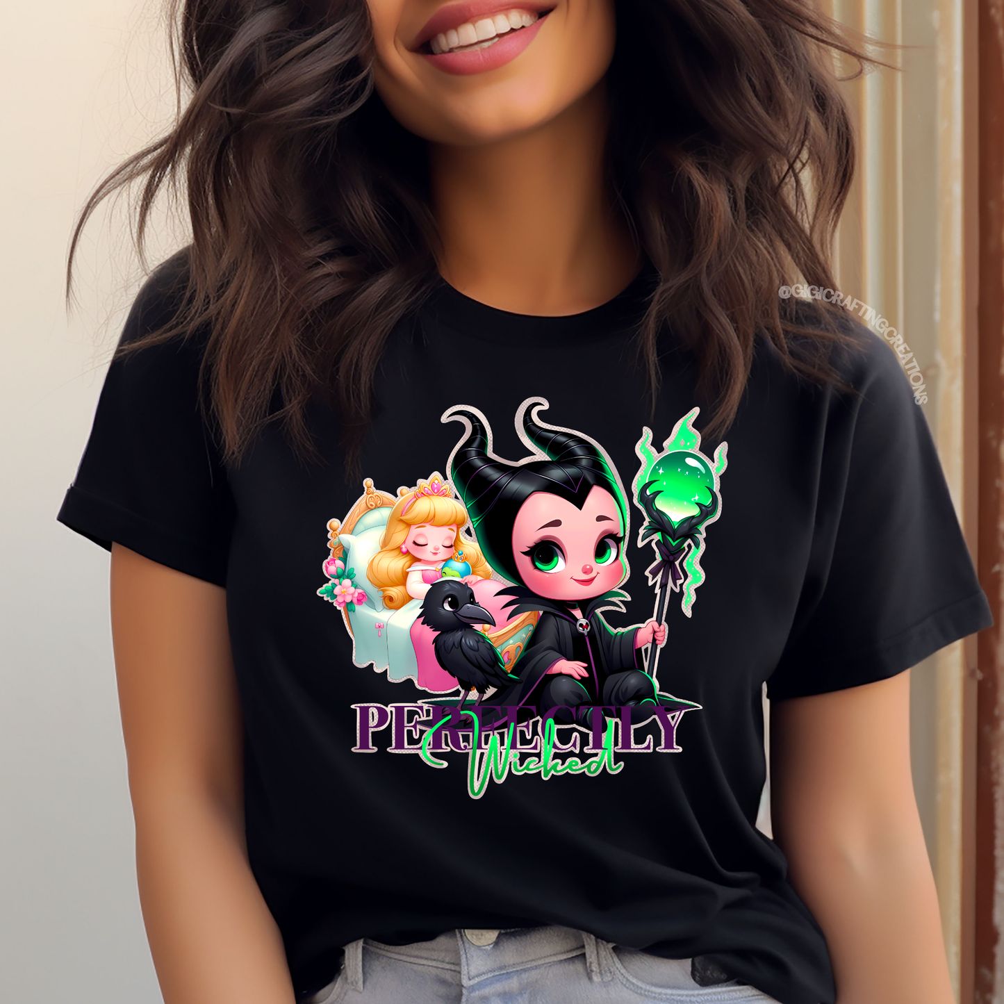 Baby Maleficent Perfectly Wicked Relaxed Unisex Tee