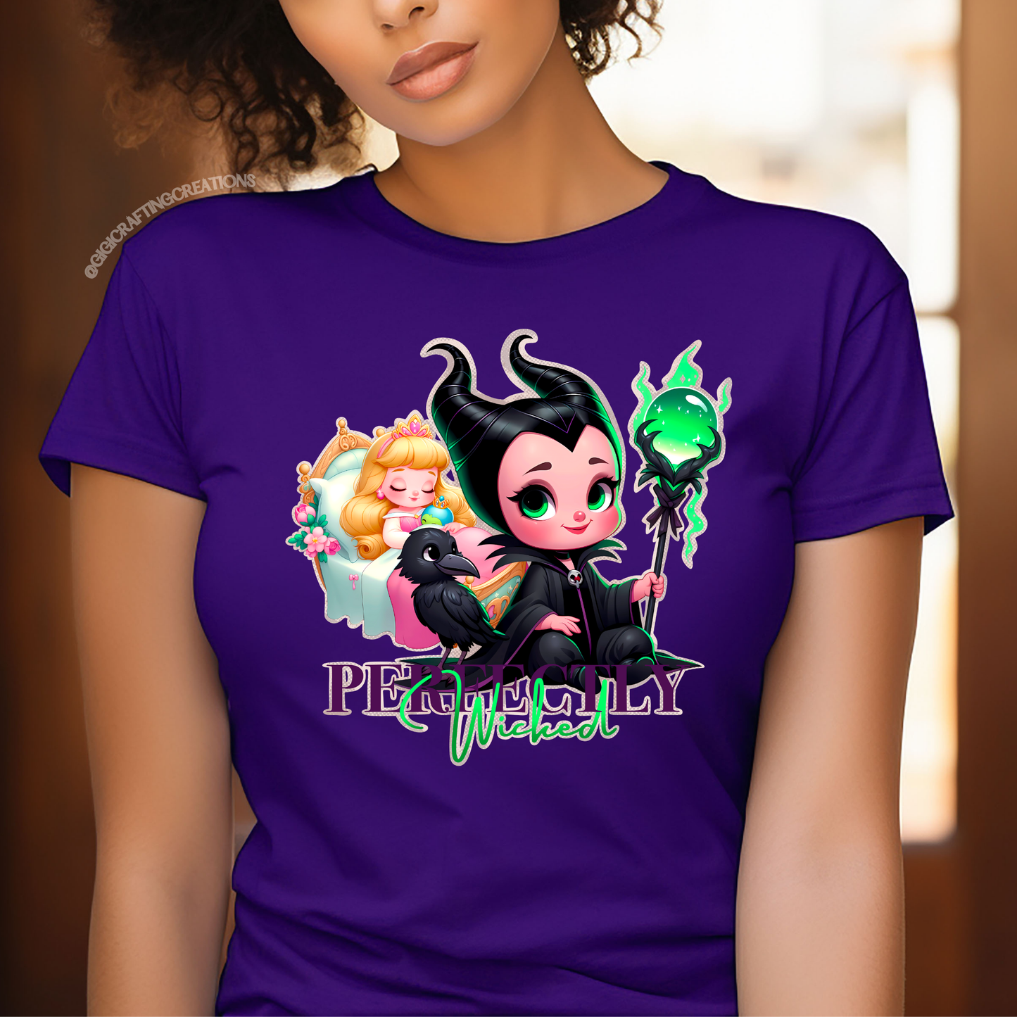 Baby Maleficent Perfectly Wicked Relaxed Unisex Tee