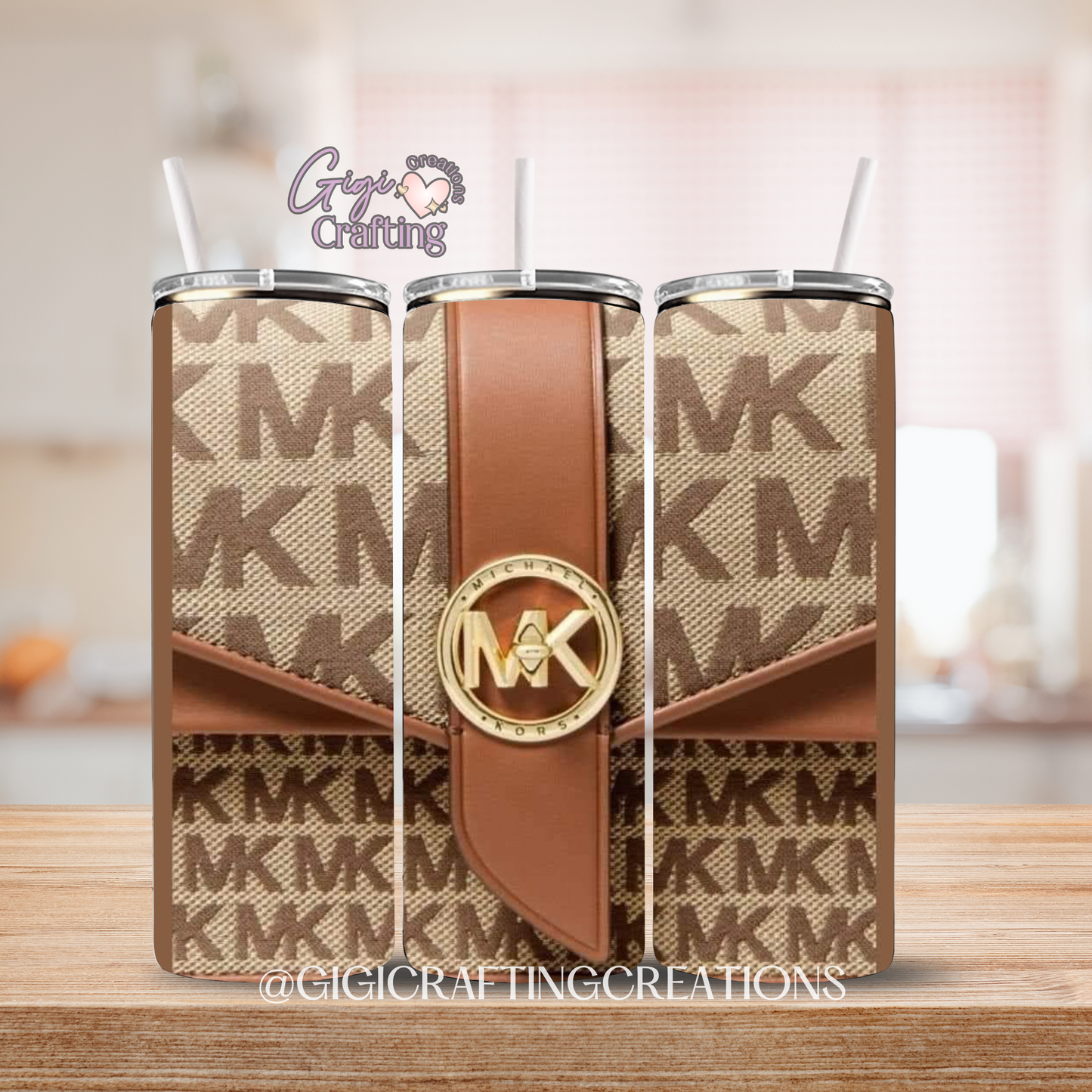 MK Luxury Bag - 20oz Skinny Tumbler