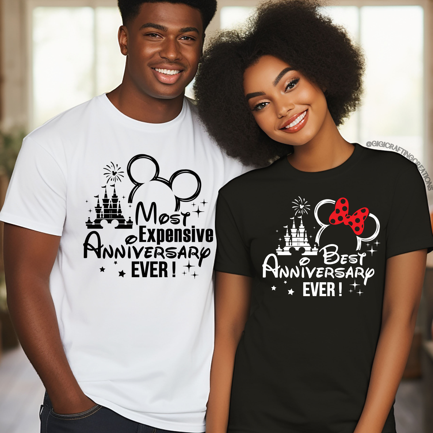 Most Expensive Anniversary Ever Trip Couple Shirts Unisex