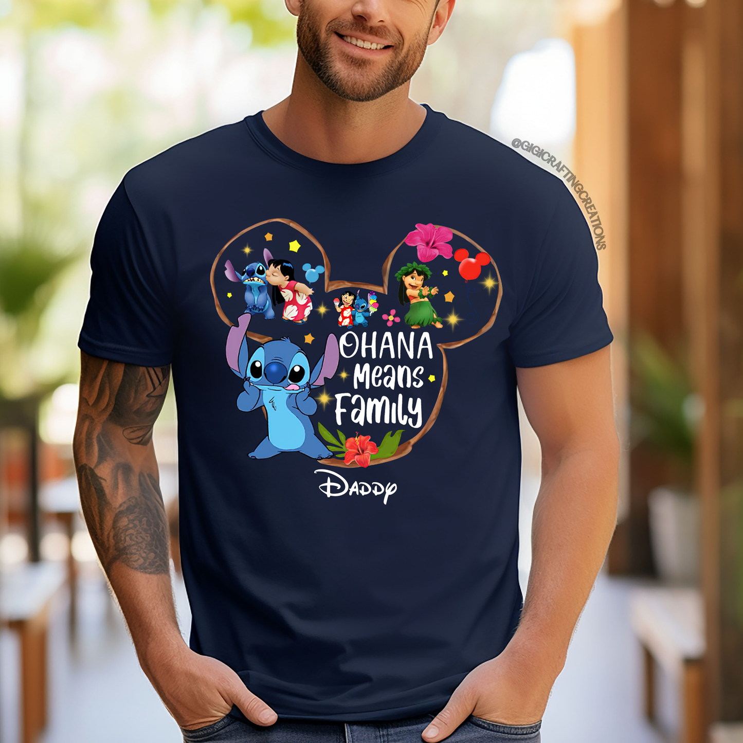 Ohana Means Family Stitch Disney Family Trip 2025 Matching Shirts Unisex