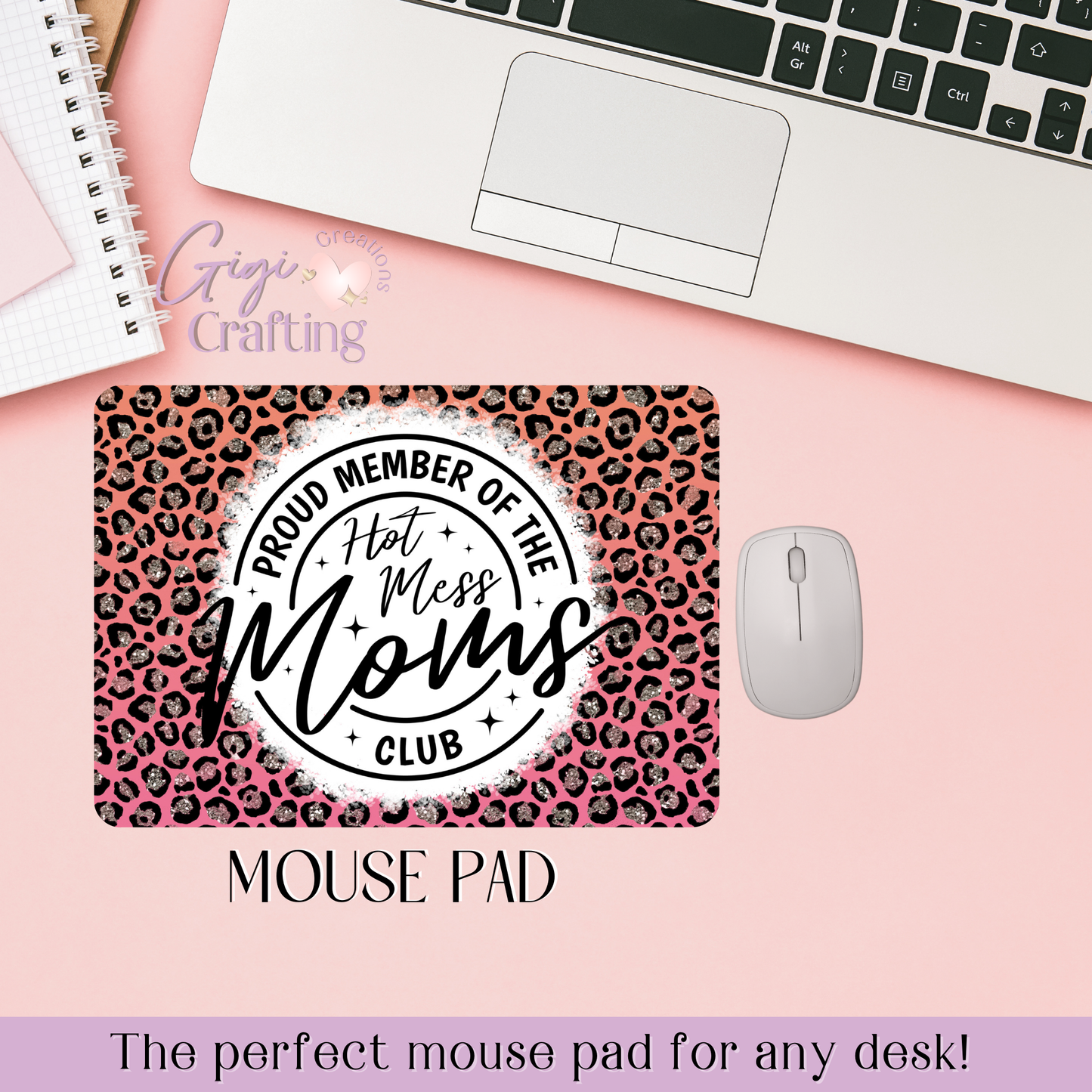 Proud Member of the Hot Mess - Mouse Pad
