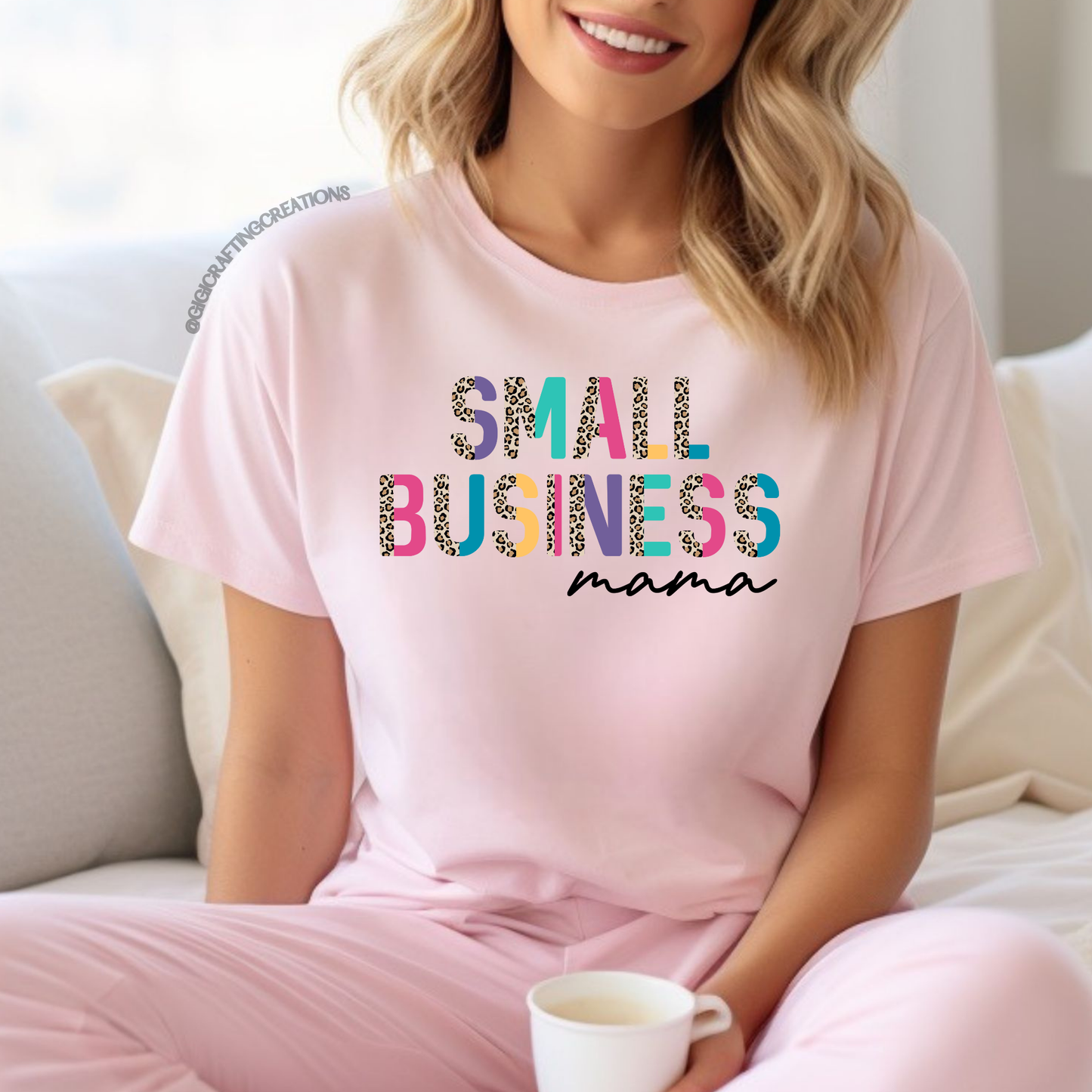 Small Business Mama Relaxed Unisex Tee