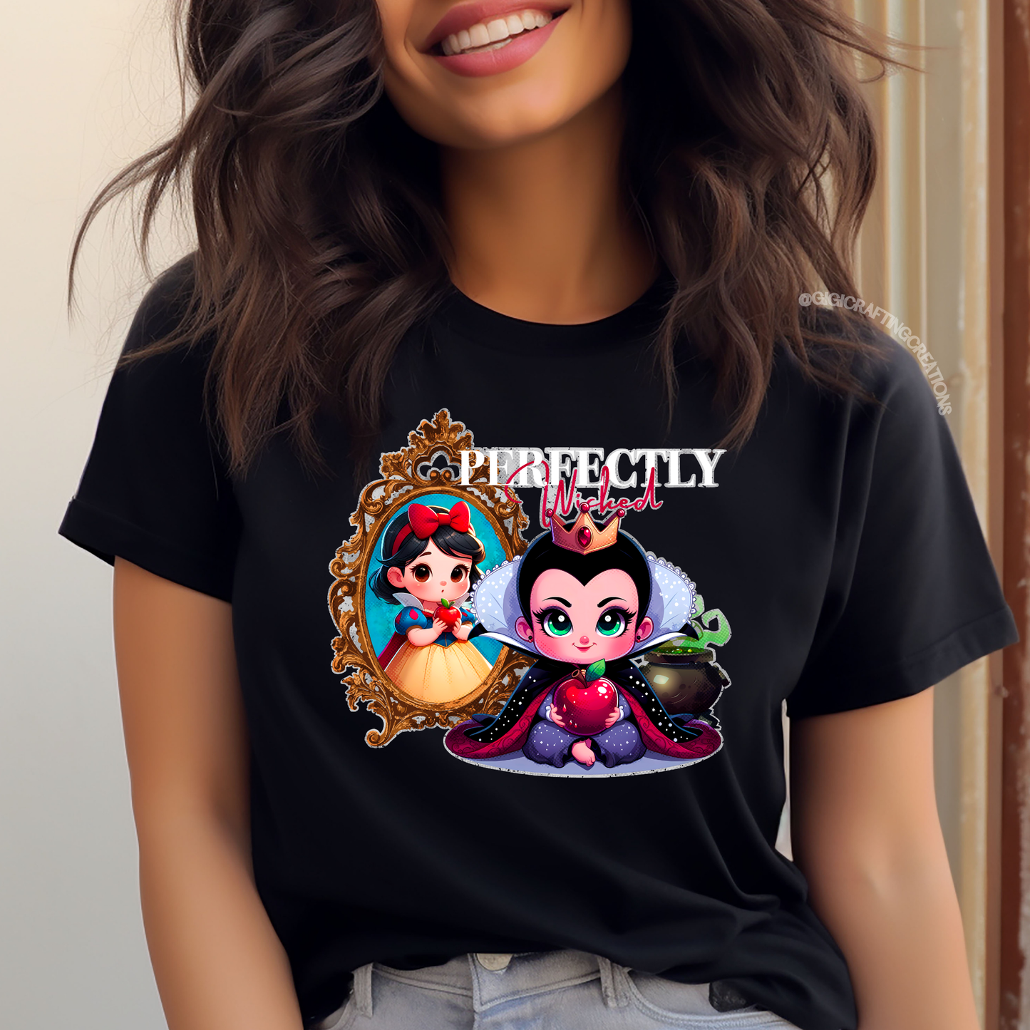 Baby Grimhilde Villain Relaxed Unisex Tee