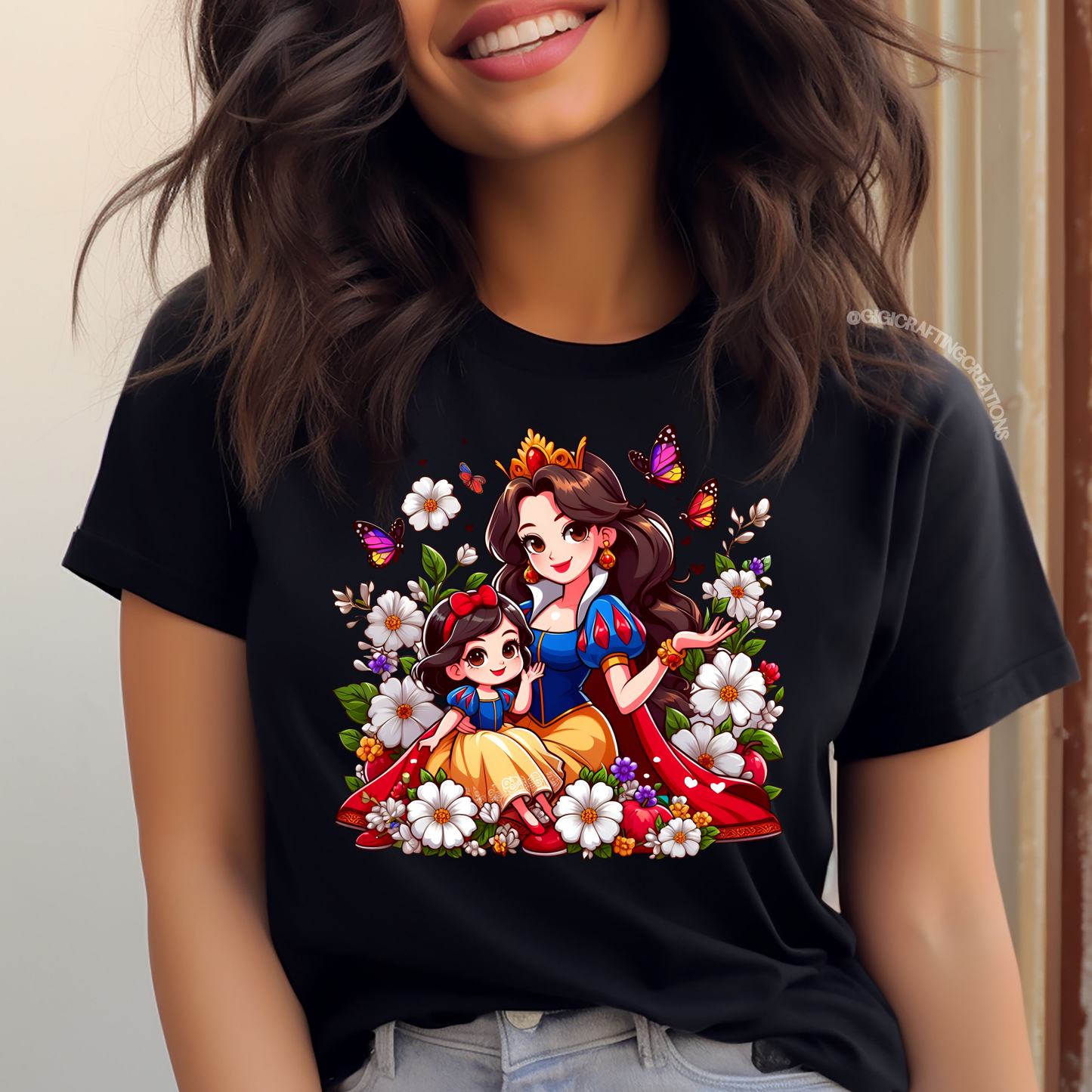 Snow Princess Mom Relaxed Unisex Tee
