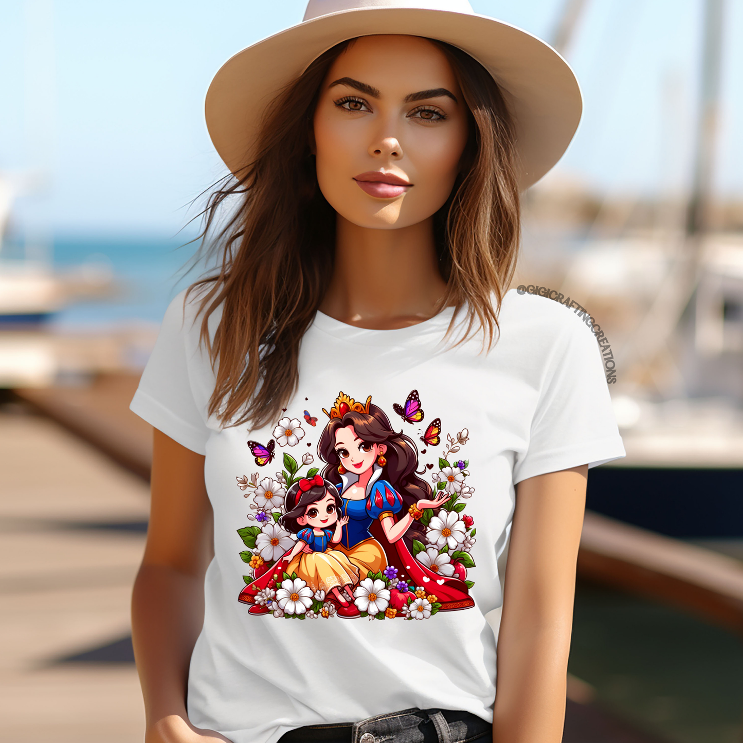 Snow Princess Mom Relaxed Unisex Tee