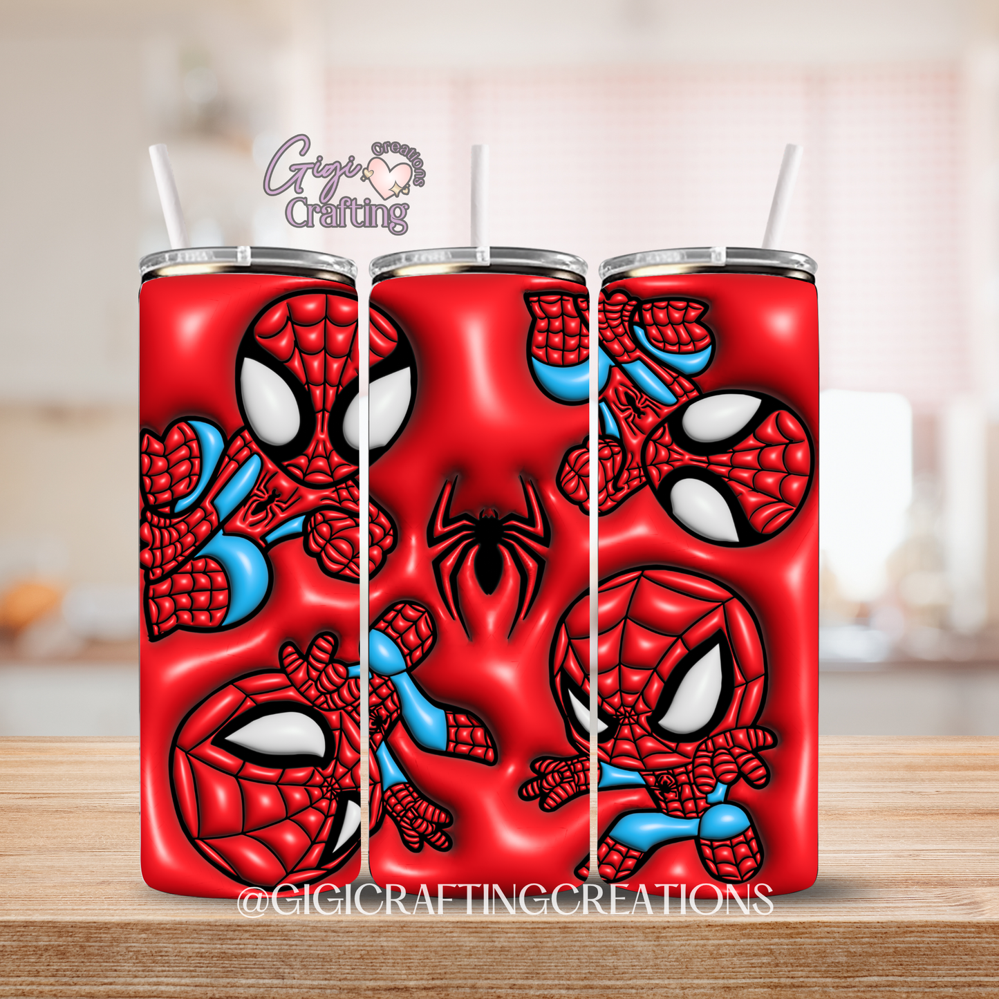 Spider Heroe Cartoons - 20oz Skinny Tumbler