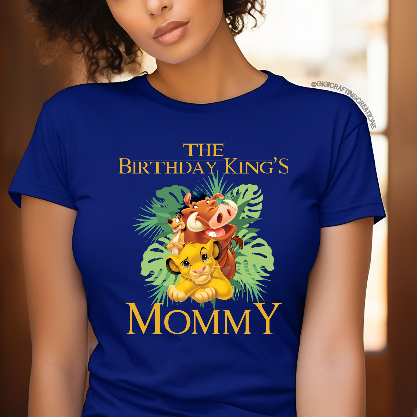 Lion King Birthday Matching Family Shirts Unisex
