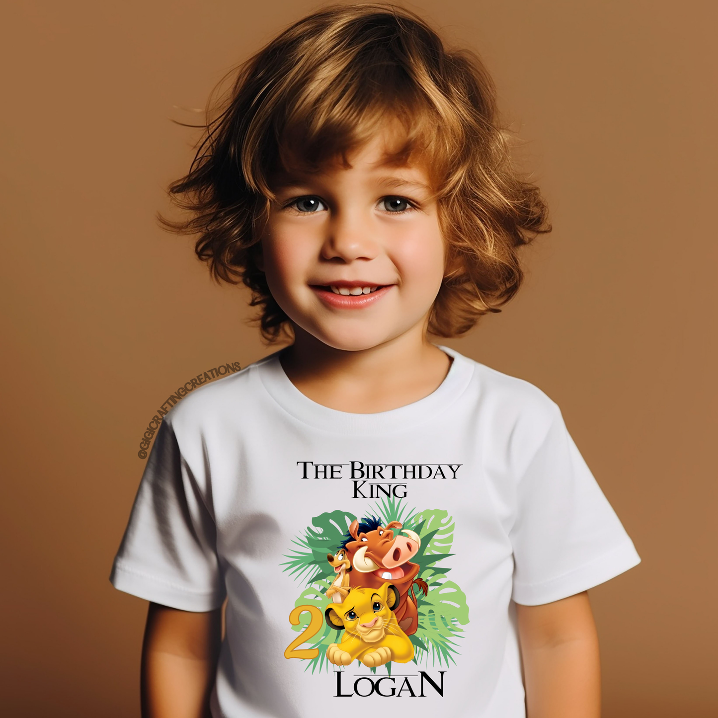 Lion King Birthday Matching Family Shirts Unisex