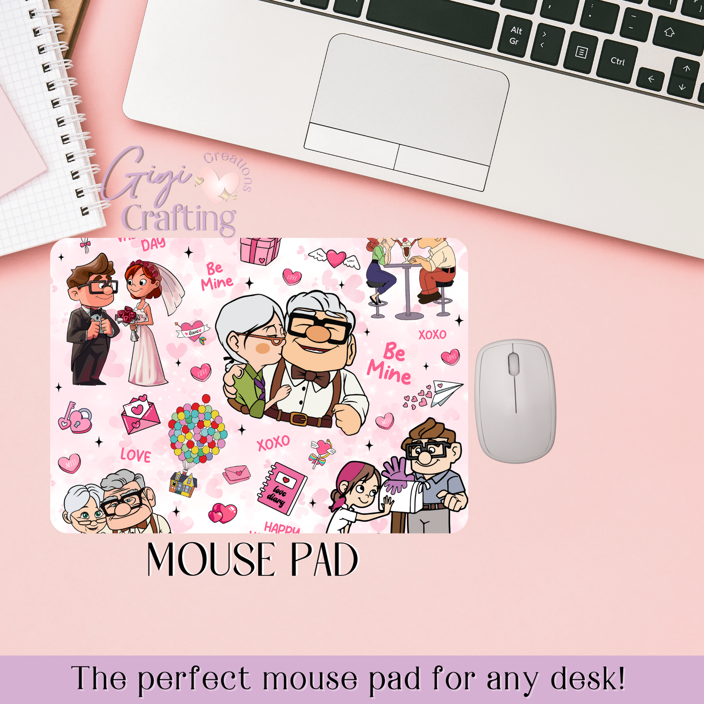 Valentine's Couple Movie - Mouse Pad