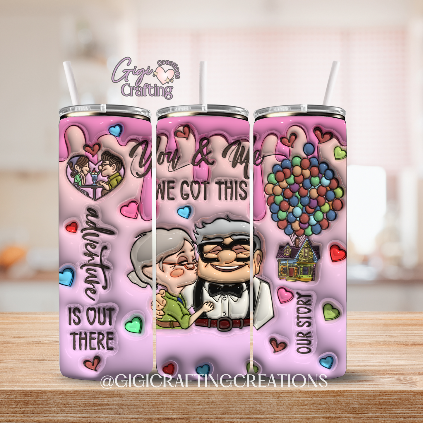 You & Me Adventures - 20oz Skinny Tumbler