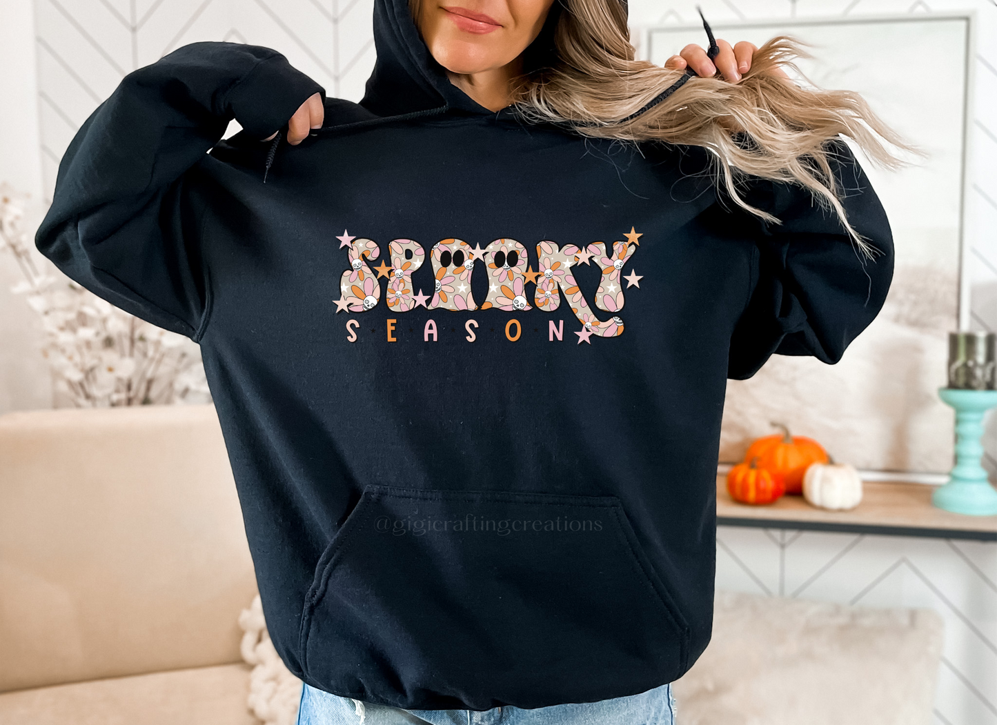 Spooky Season Colorful Hoodie