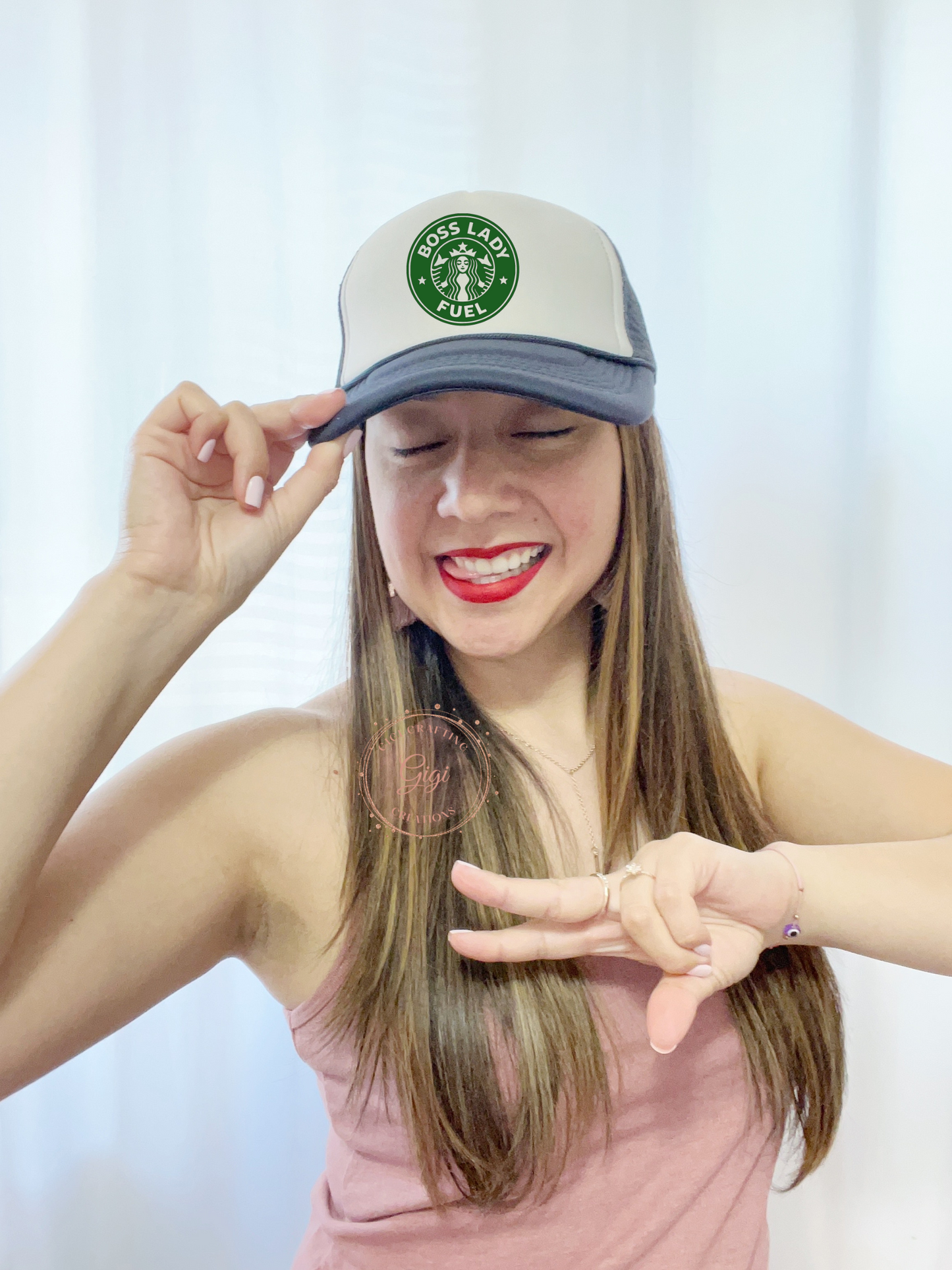 Boss Lady Fuel Trucker Hat