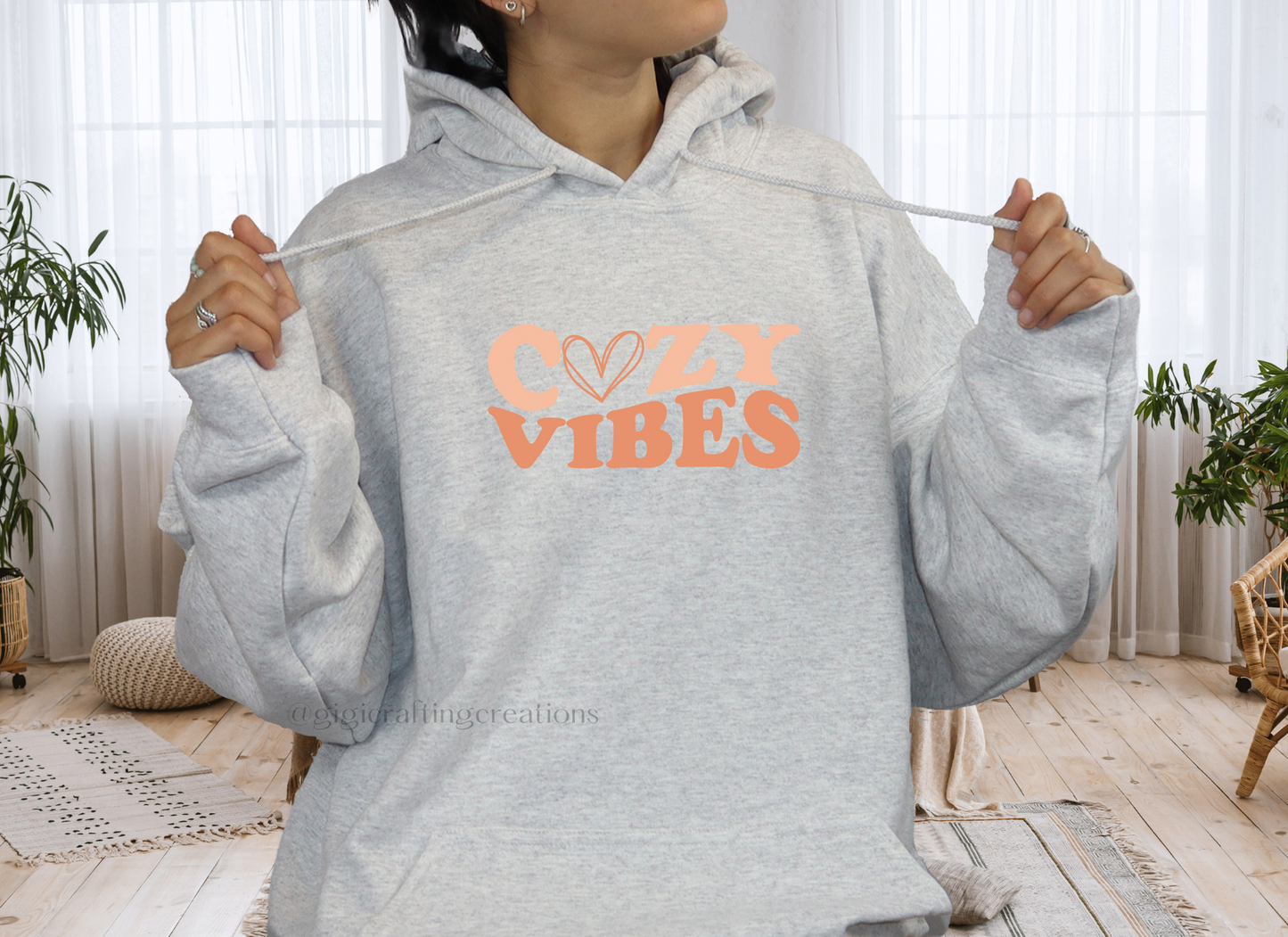 Heart Cozy Vibes Hoodie
